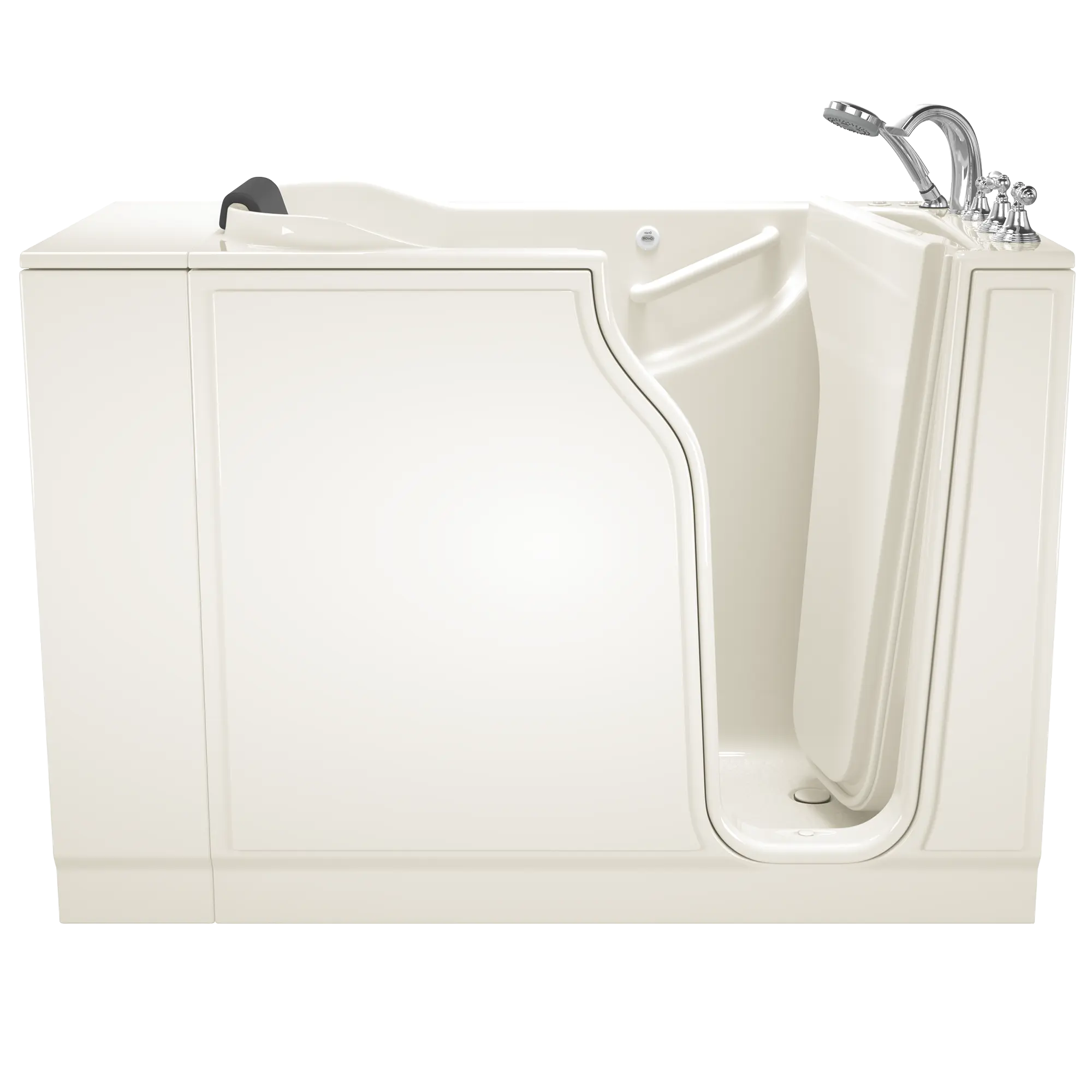 Gelcoat Premium Series 30 x 52 -Inch Walk-in Tub With Combination Air Spa and Whirlpool Systems - Right-Hand Drain With Faucet - Image 6