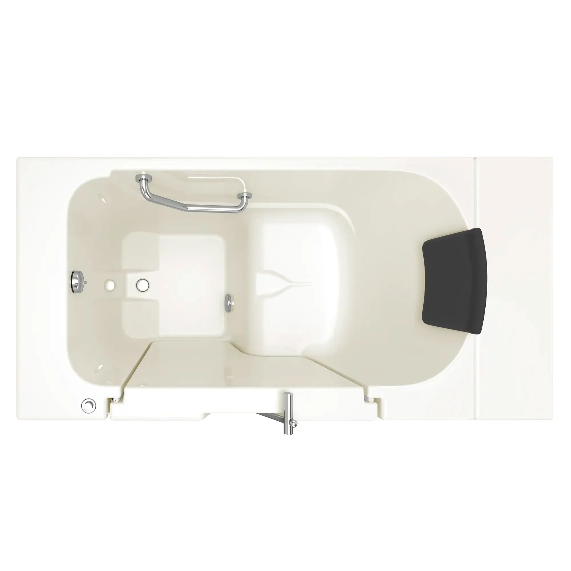 Gelcoat Premium Series 30 x 52 -Inch Walk-in Tub With Soaker System - Left-Hand Drain - Image 12
