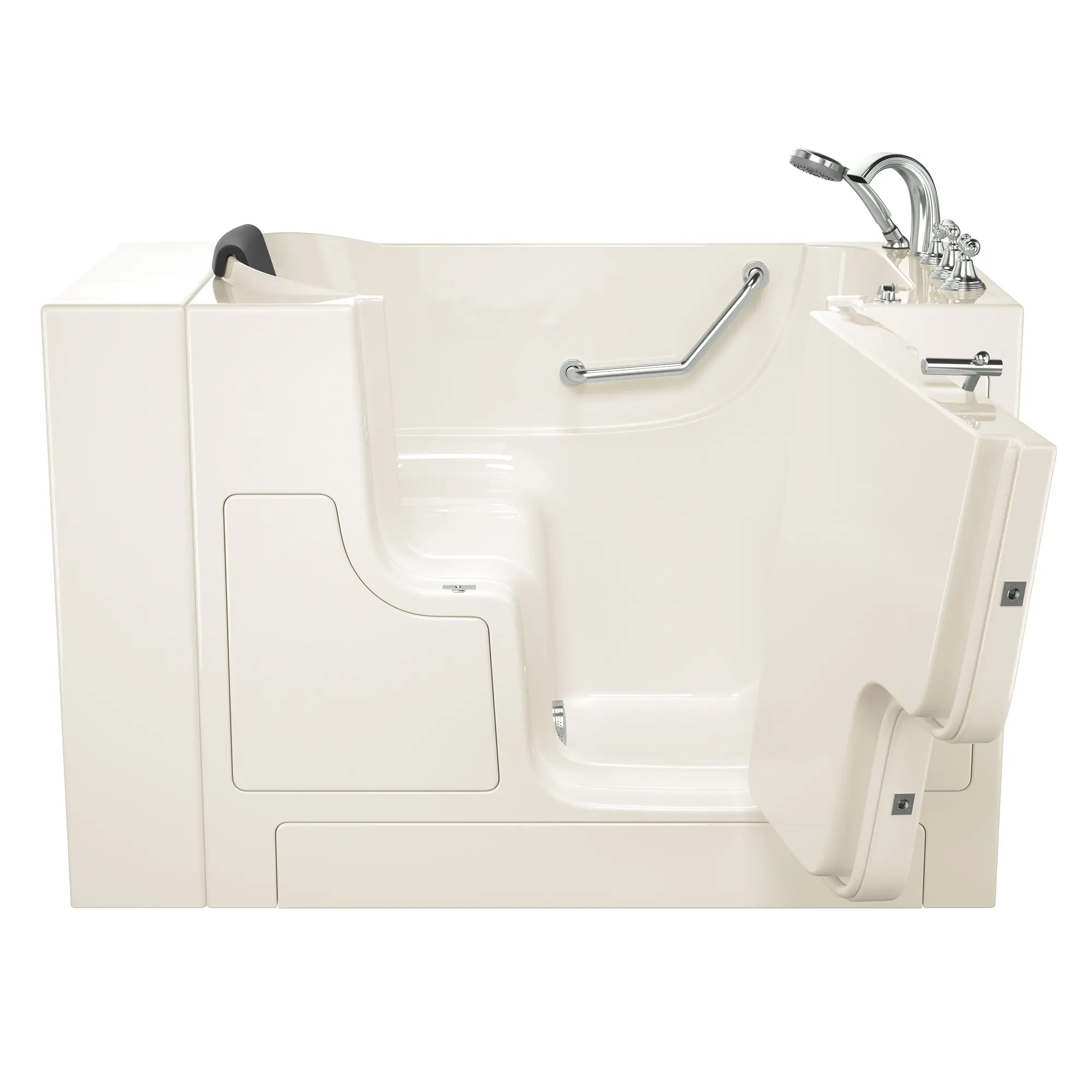 Gelcoat Premium Series 30 x 52 -Inch Walk-in Tub With Soaker System - Right-Hand Drain With Faucet - Image 13