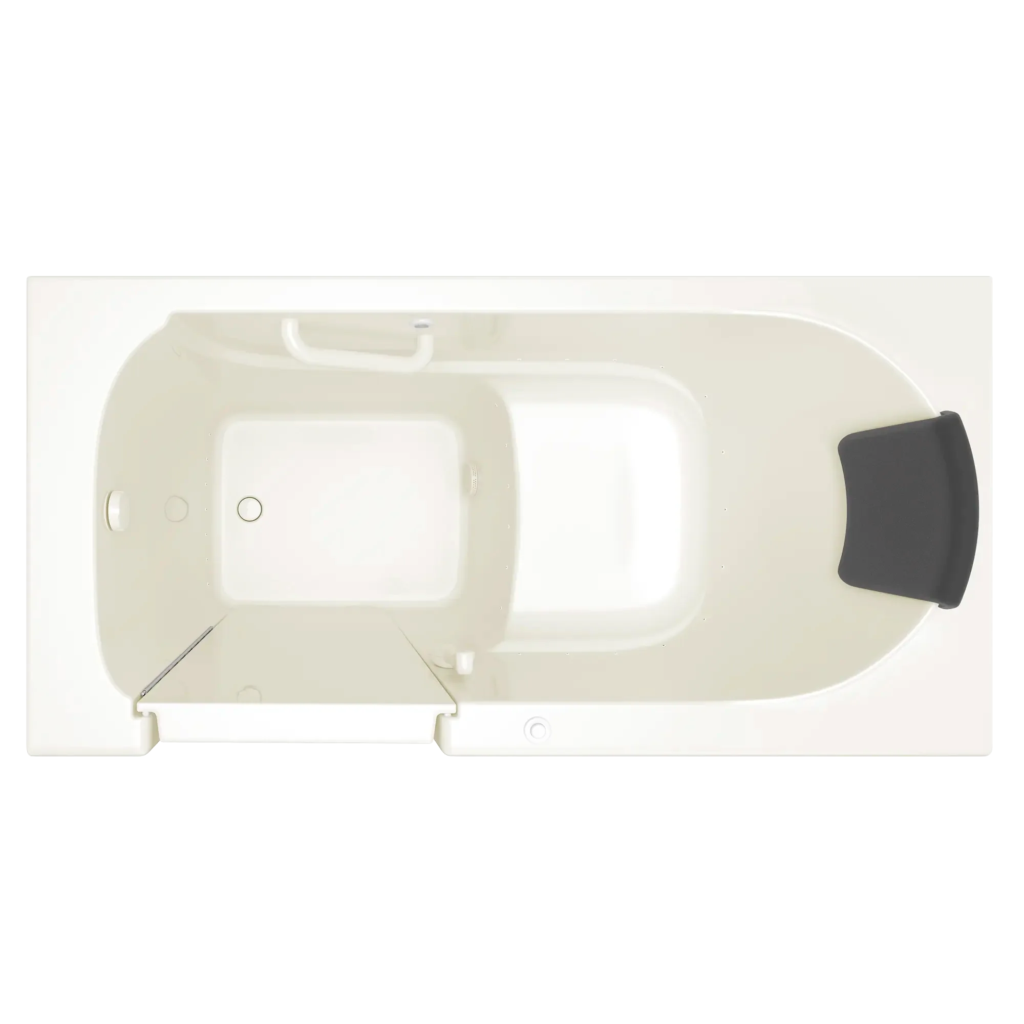Gelcoat Premium Series 30 x 60 -Inch Walk-in Tub With Air Spa System - Left-Hand Drain - Image 5
