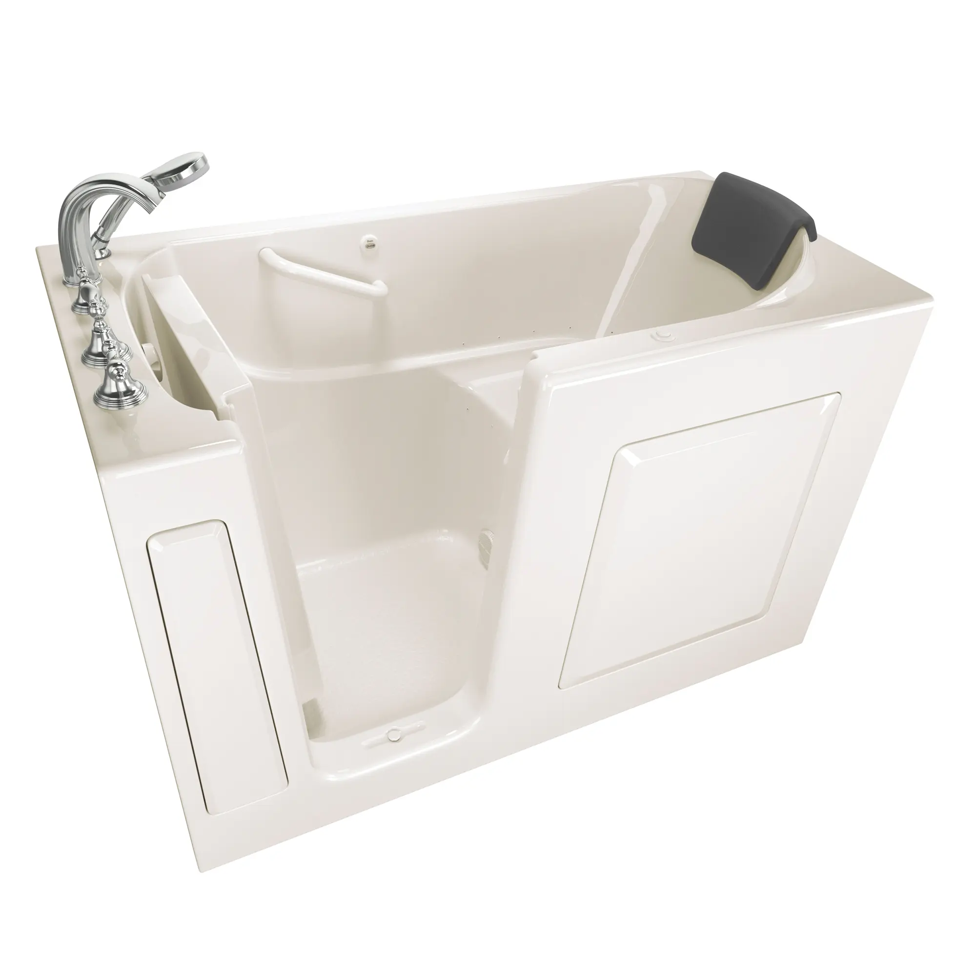 Gelcoat Premium Series 30 x 60 -Inch Walk-in Tub With Air Spa System - Left-Hand Drain With Faucet - Image 2