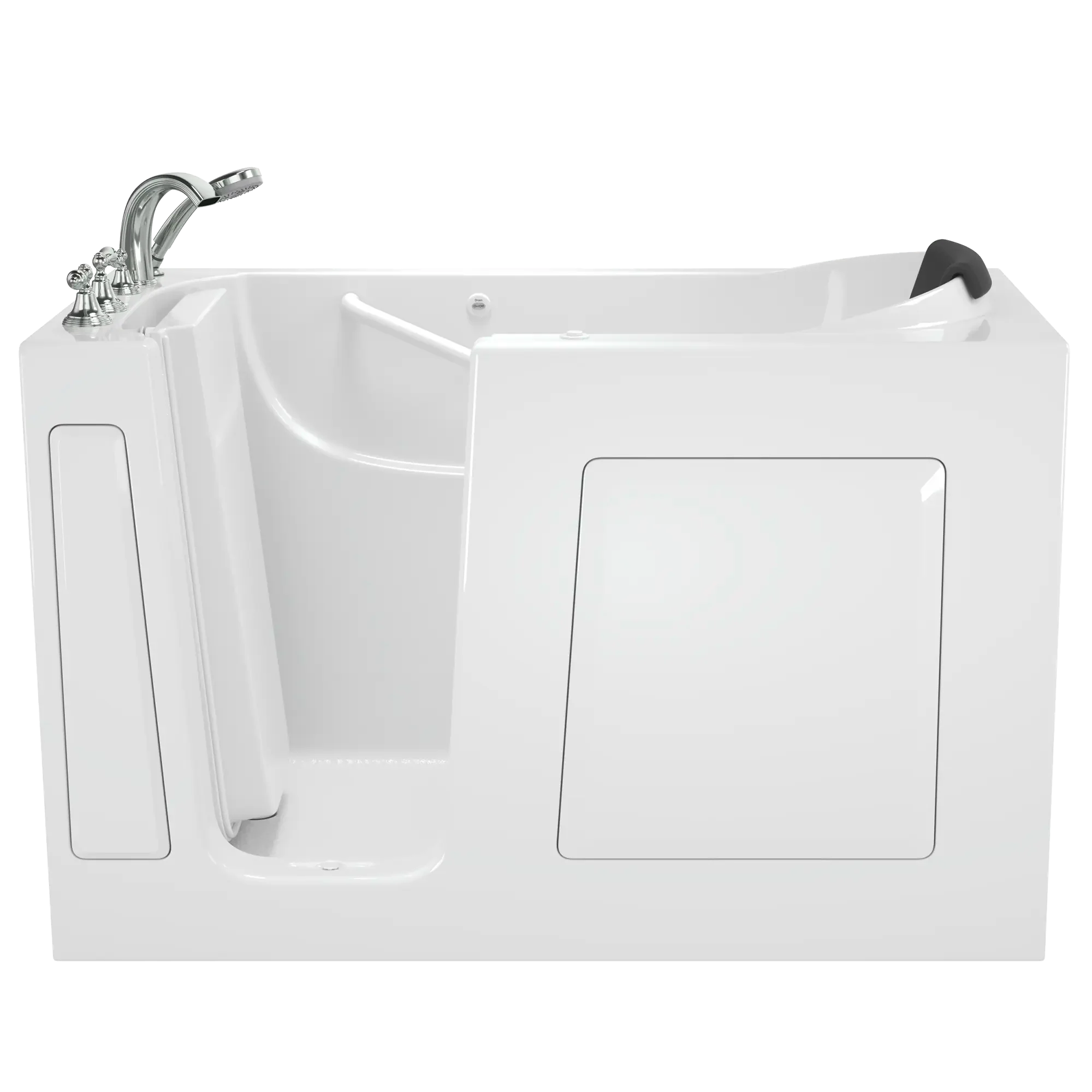 Gelcoat Premium Series 30 x 60 -Inch Walk-in Tub With Air Spa System - Left-Hand Drain With Faucet - Image 8