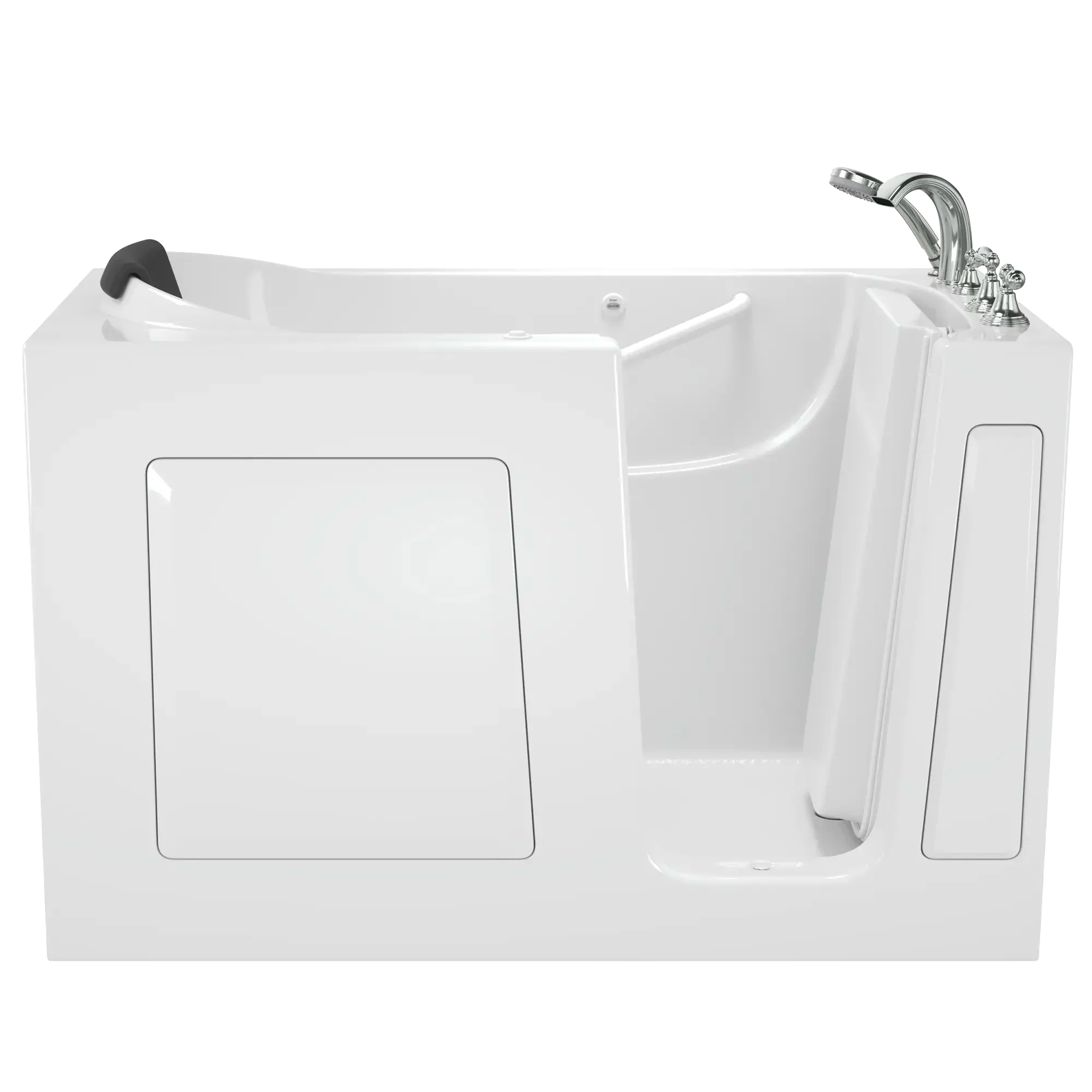 Gelcoat Premium Series 30 x 60 -Inch Walk-in Tub With Air Spa System - Right-Hand Drain With Faucet - Image 11