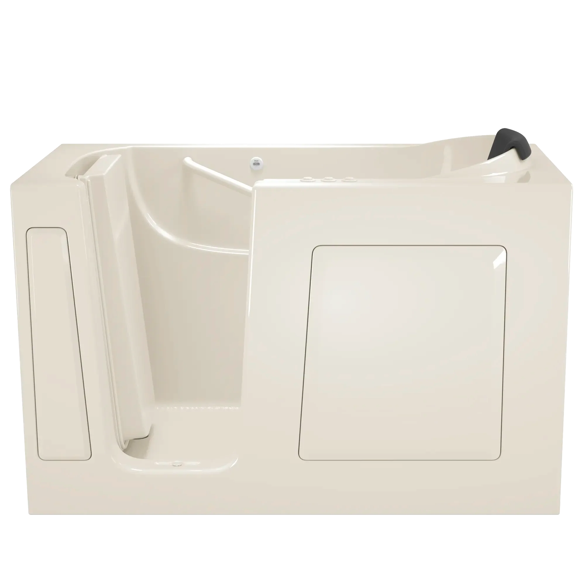 Gelcoat Premium Series 30 x 60 -Inch Walk-in Tub With Combination Air Spa and Whirlpool Systems - Left-Hand Drain - Image 5