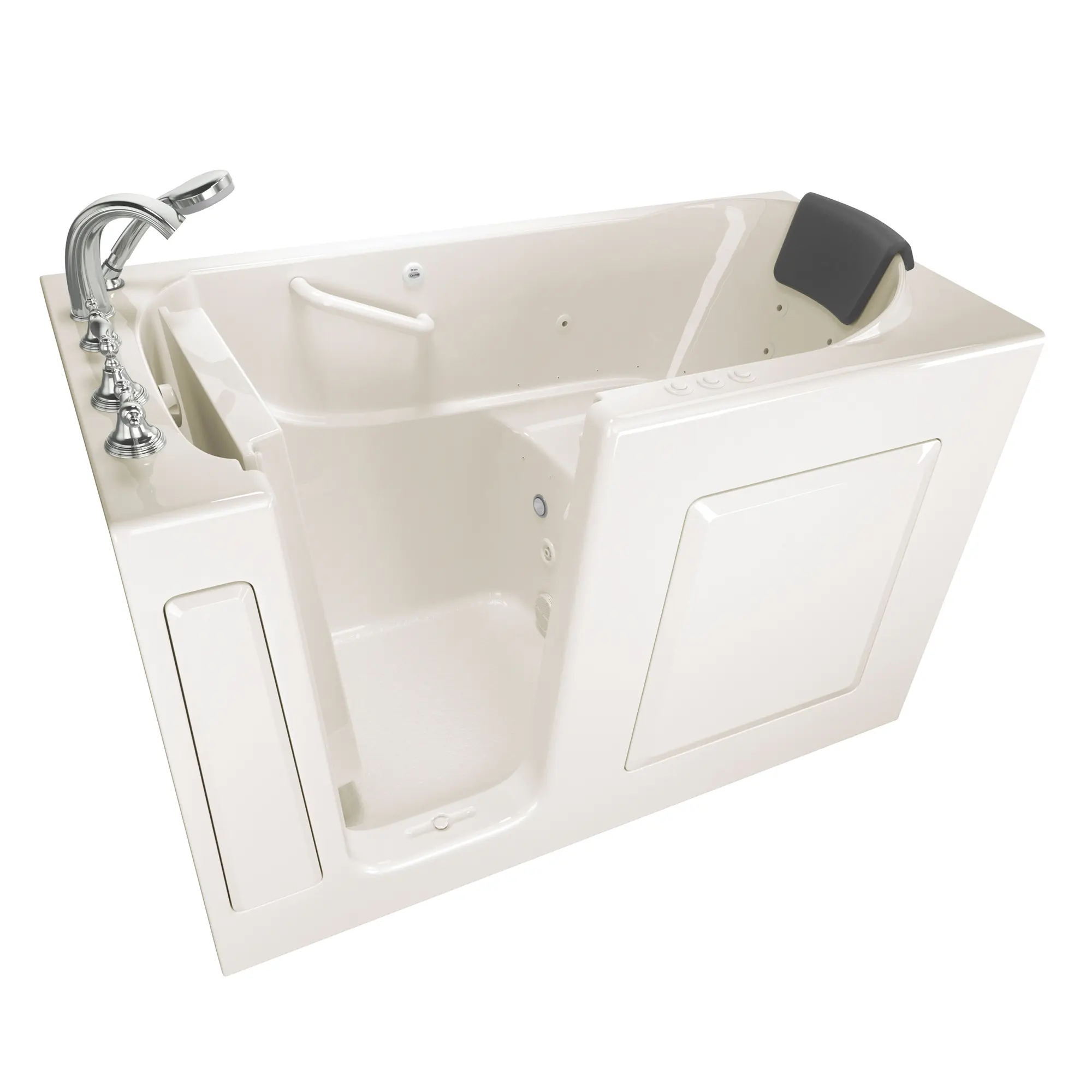 Gelcoat Premium Series 30 x 60 -Inch Walk-in Tub With Combination Air Spa and Whirlpool Systems - Left-Hand Drain With Faucet - Image 7