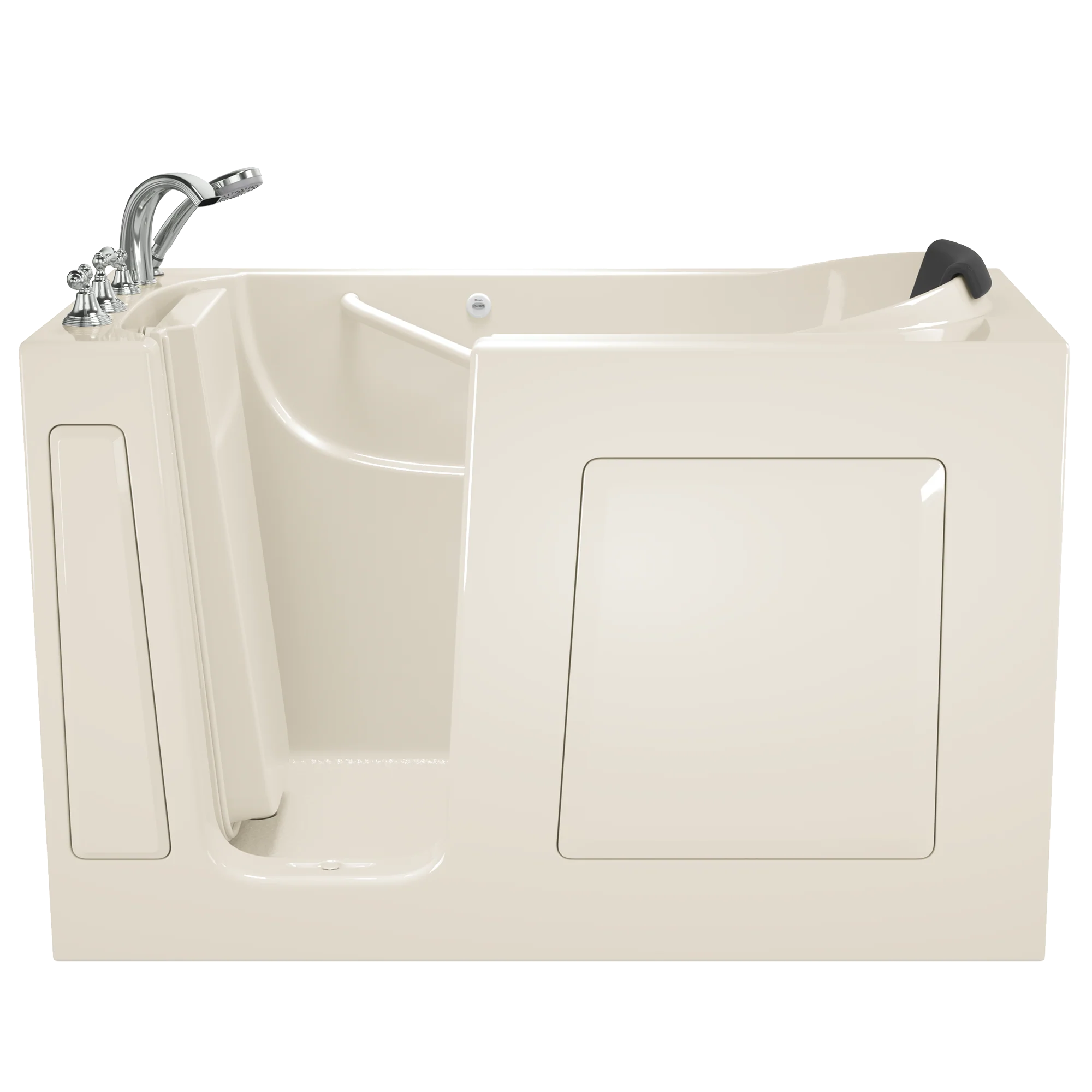Gelcoat Premium Series 30 x 60 -Inch Walk-in Tub With Soaker System - Left-Hand Drain With Faucet - Image 10