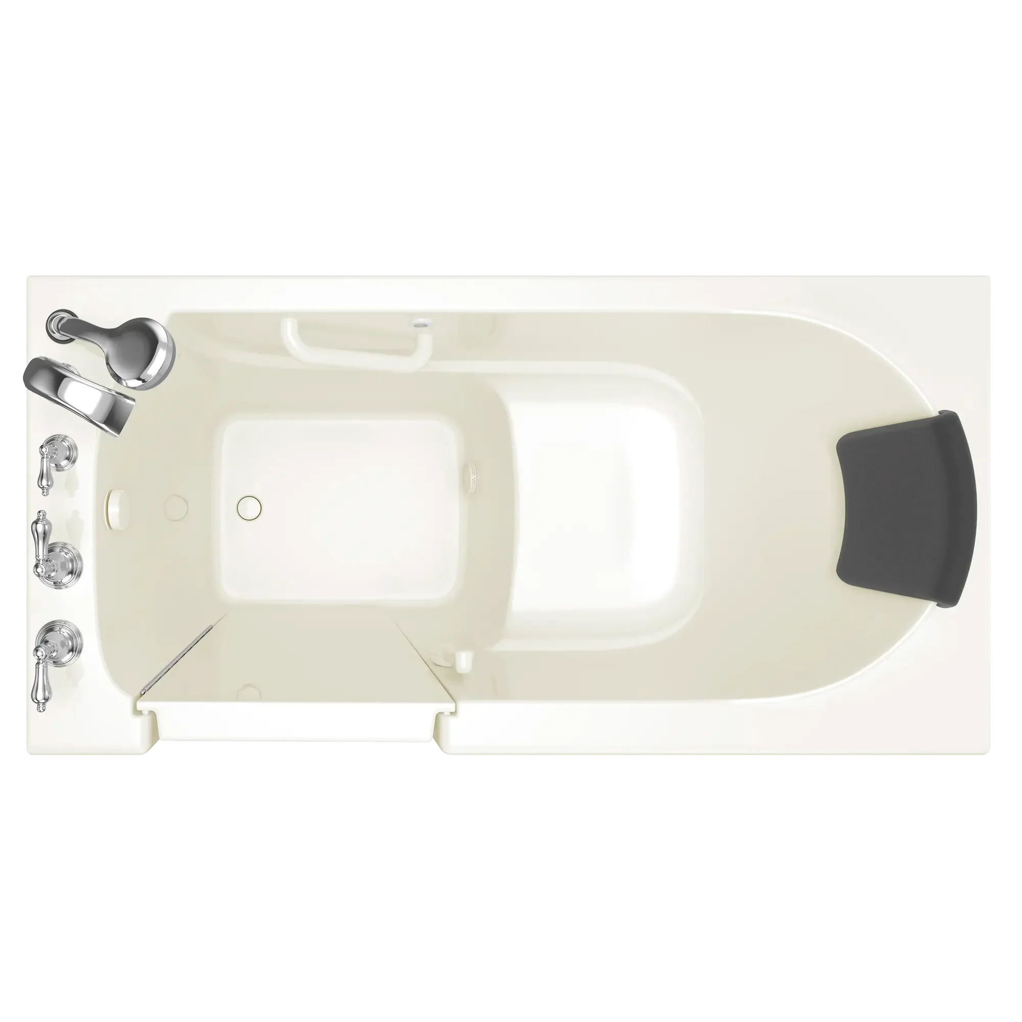 Gelcoat Premium Series 30 x 60 -Inch Walk-in Tub With Soaker System - Left-Hand Drain With Faucet - Image 8