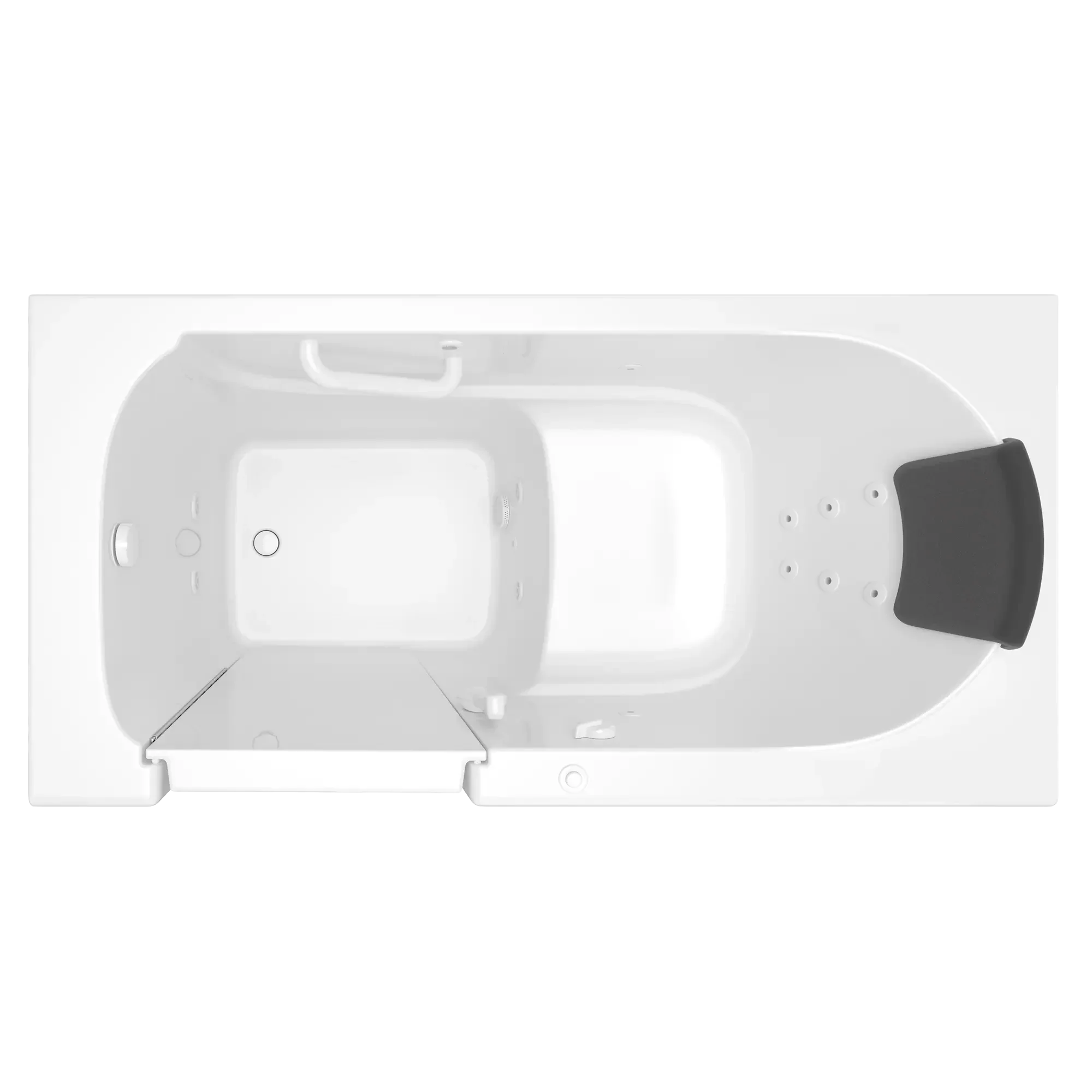 Gelcoat Premium Series 30 x 60 -Inch Walk-in Tub With Whirlpool System - Left-Hand Drain - Image 11