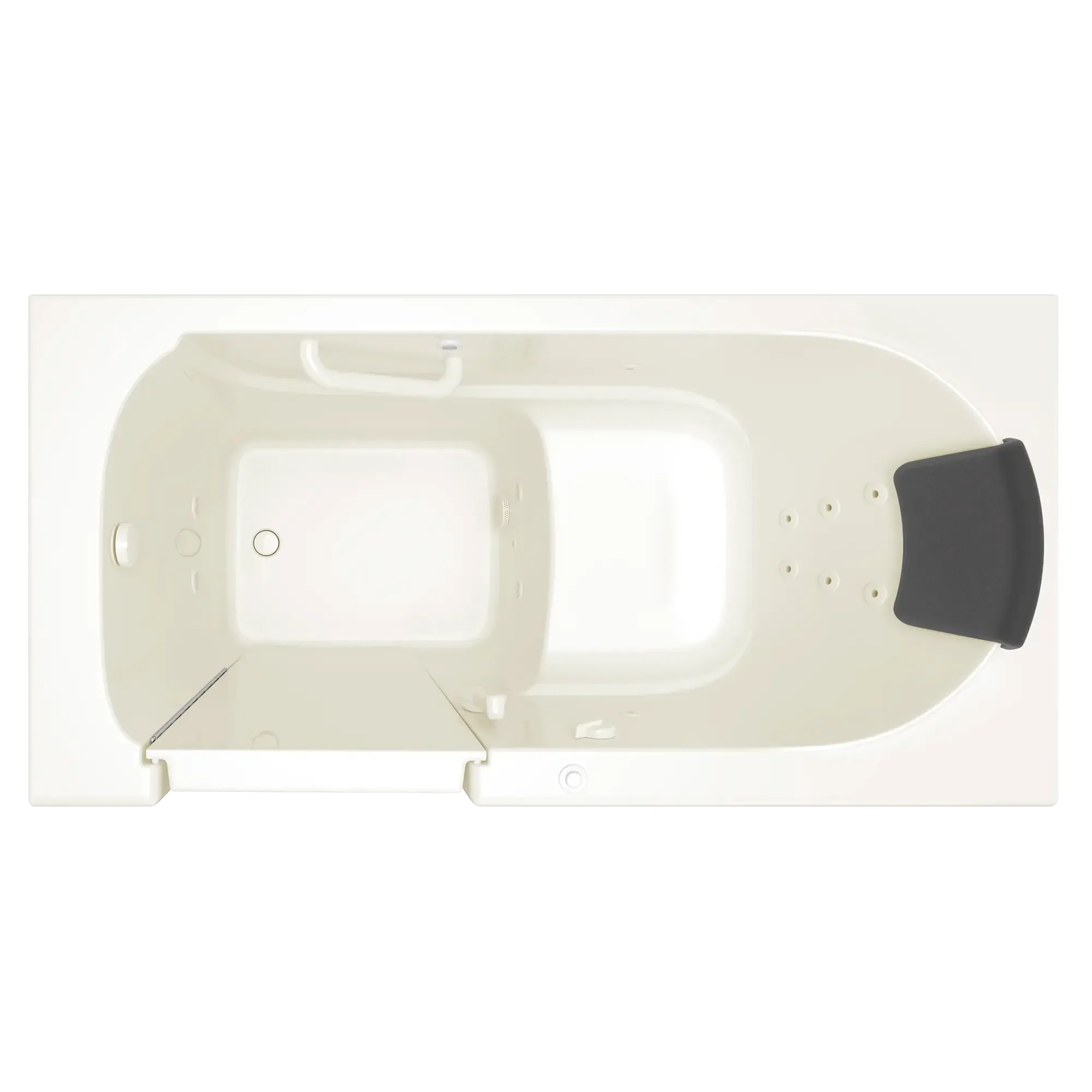 Gelcoat Premium Series 30 x 60 -Inch Walk-in Tub With Whirlpool System - Left-Hand Drain - Image 8