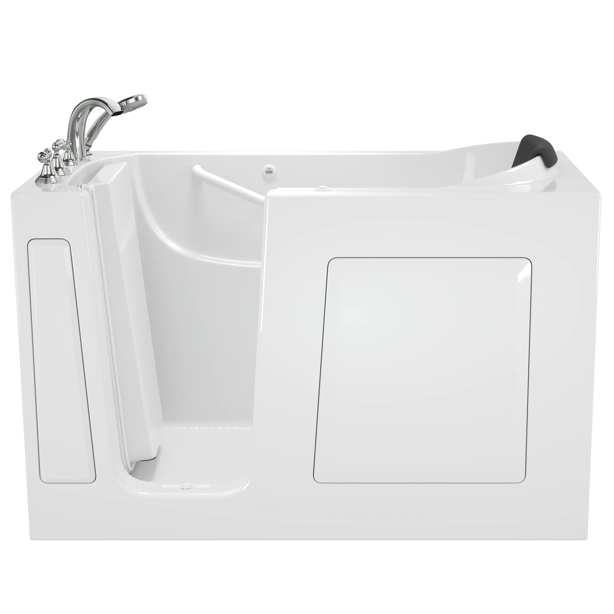 Gelcoat Premium Series 30 x 60 -Inch Walk-in Tub With Whirlpool System - Left-Hand Drain With Faucet - Image 13