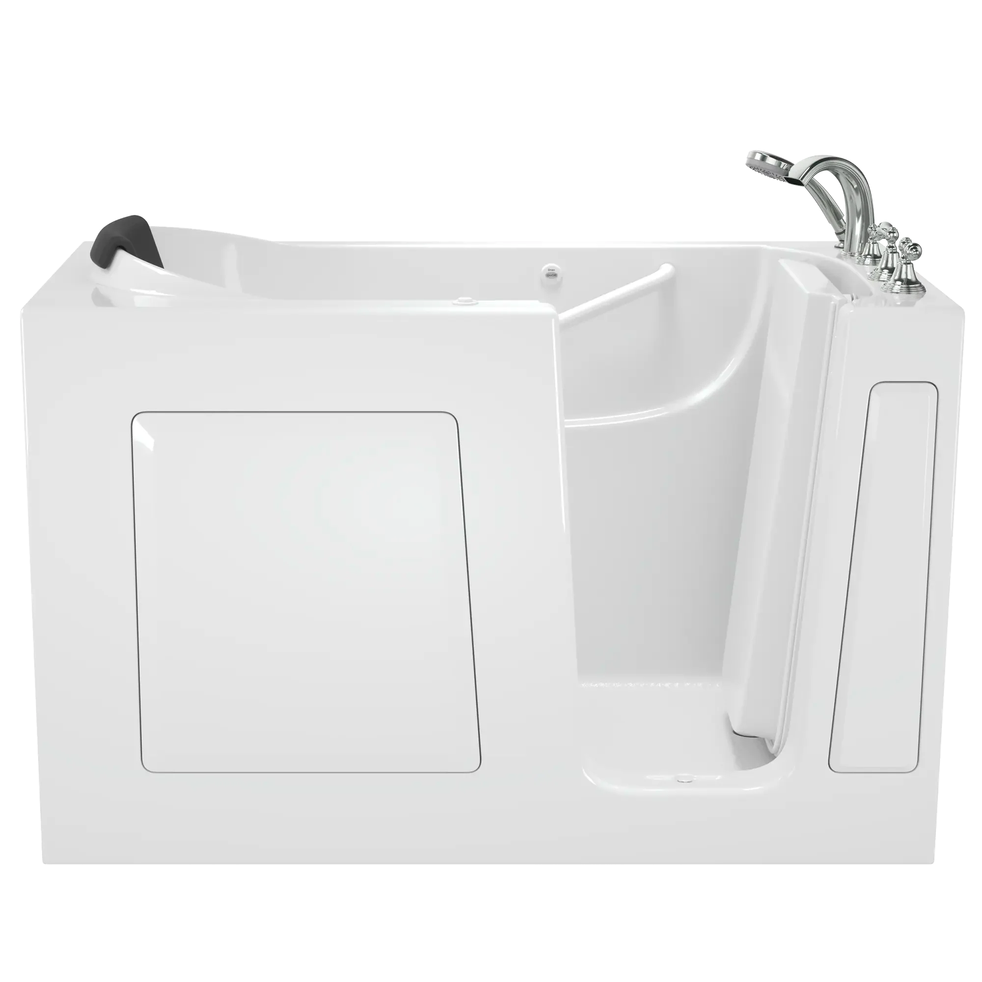 Gelcoat Premium Series 30 x 60 -Inch Walk-in Tub With Whirlpool System - Right-Hand Drain With Faucet - Image 14