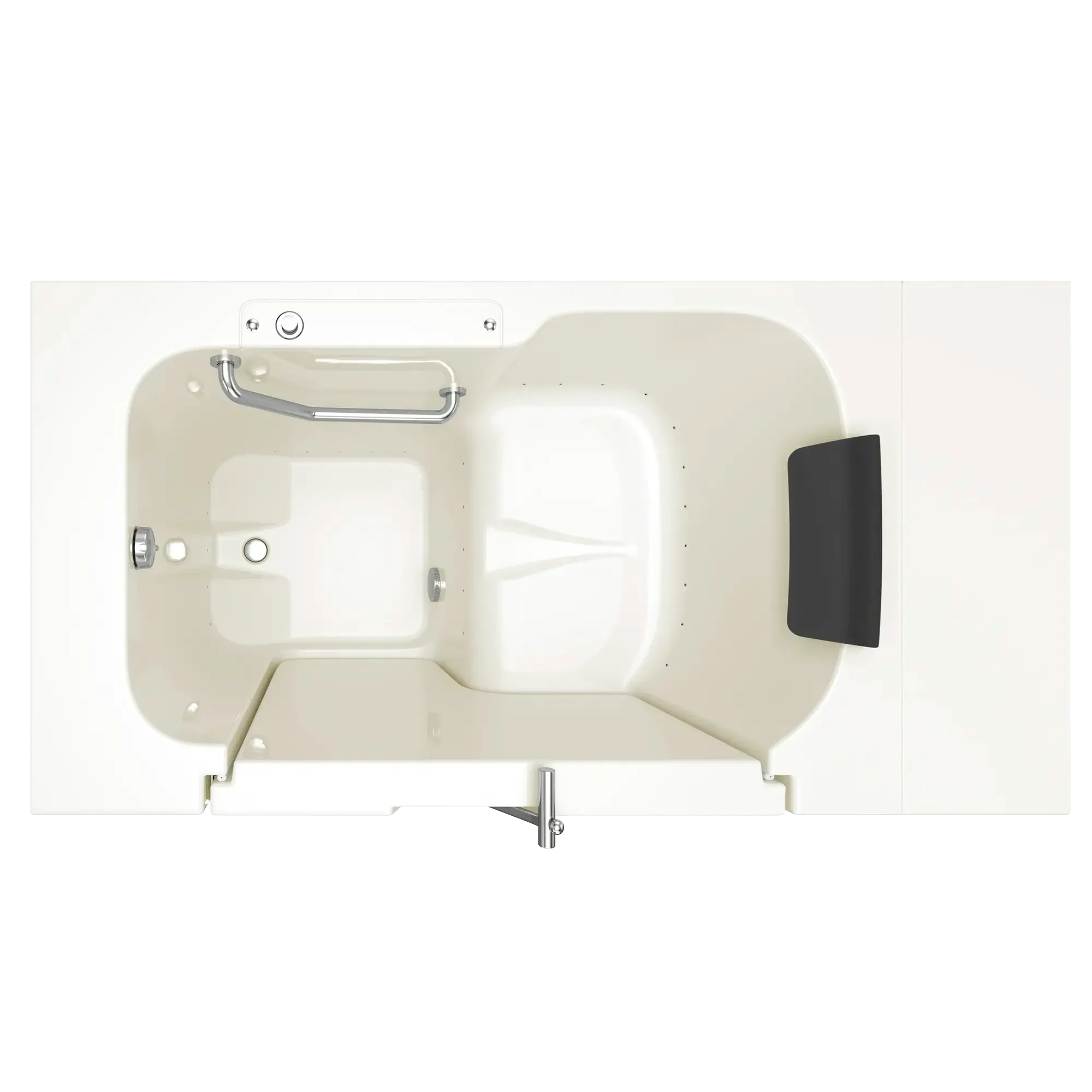 Gelcoat Premium Series 32 x 52 -Inch Walk-in Tub With Air Spa System - Left-Hand Drain - Image 13