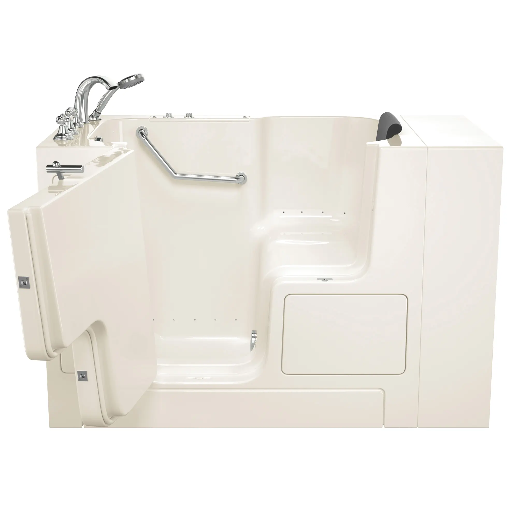 Gelcoat Premium Series 32 x 52 -Inch Walk-in Tub With Air Spa System - Left-Hand Drain With Faucet - Image 12