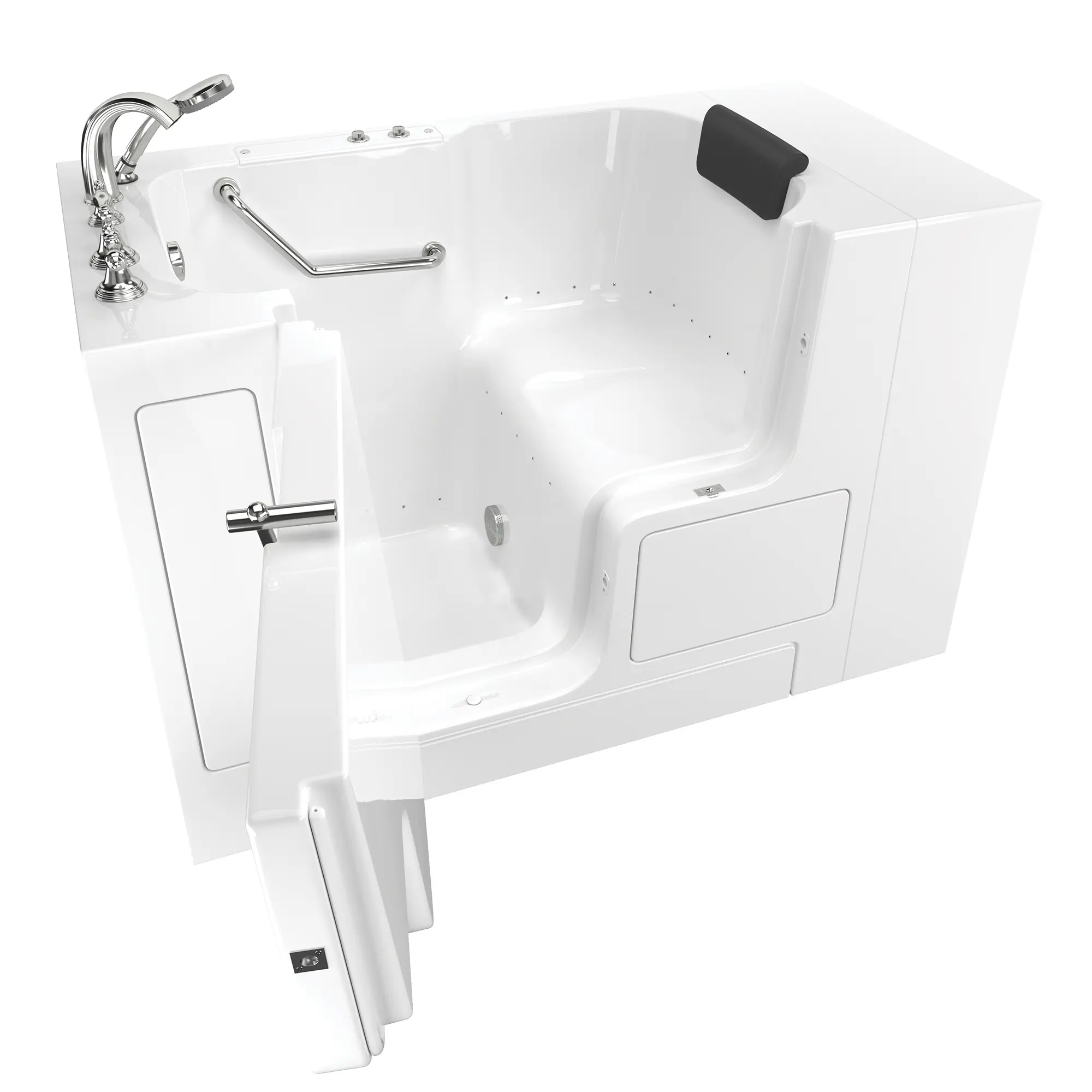 Gelcoat Premium Series 32 x 52 -Inch Walk-in Tub With Air Spa System - Left-Hand Drain With Faucet - Image 16