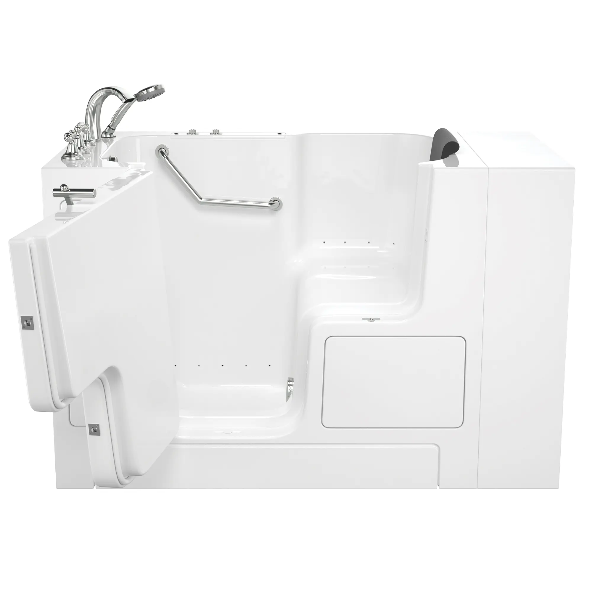 Gelcoat Premium Series 32 x 52 -Inch Walk-in Tub With Air Spa System - Left-Hand Drain With Faucet - Image 9