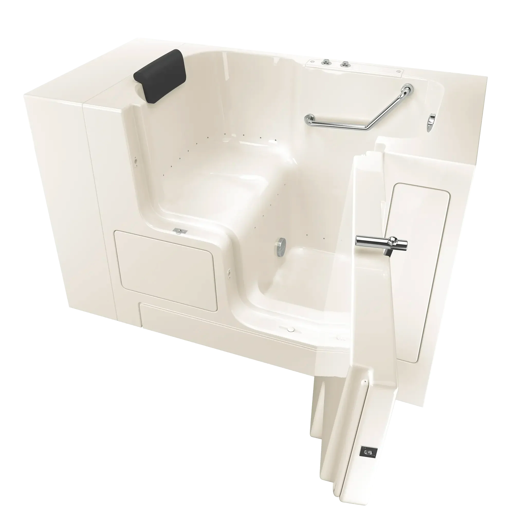 Gelcoat Premium Series 32 x 52 -Inch Walk-in Tub With Air Spa System - Right-Hand Drain - Image 12