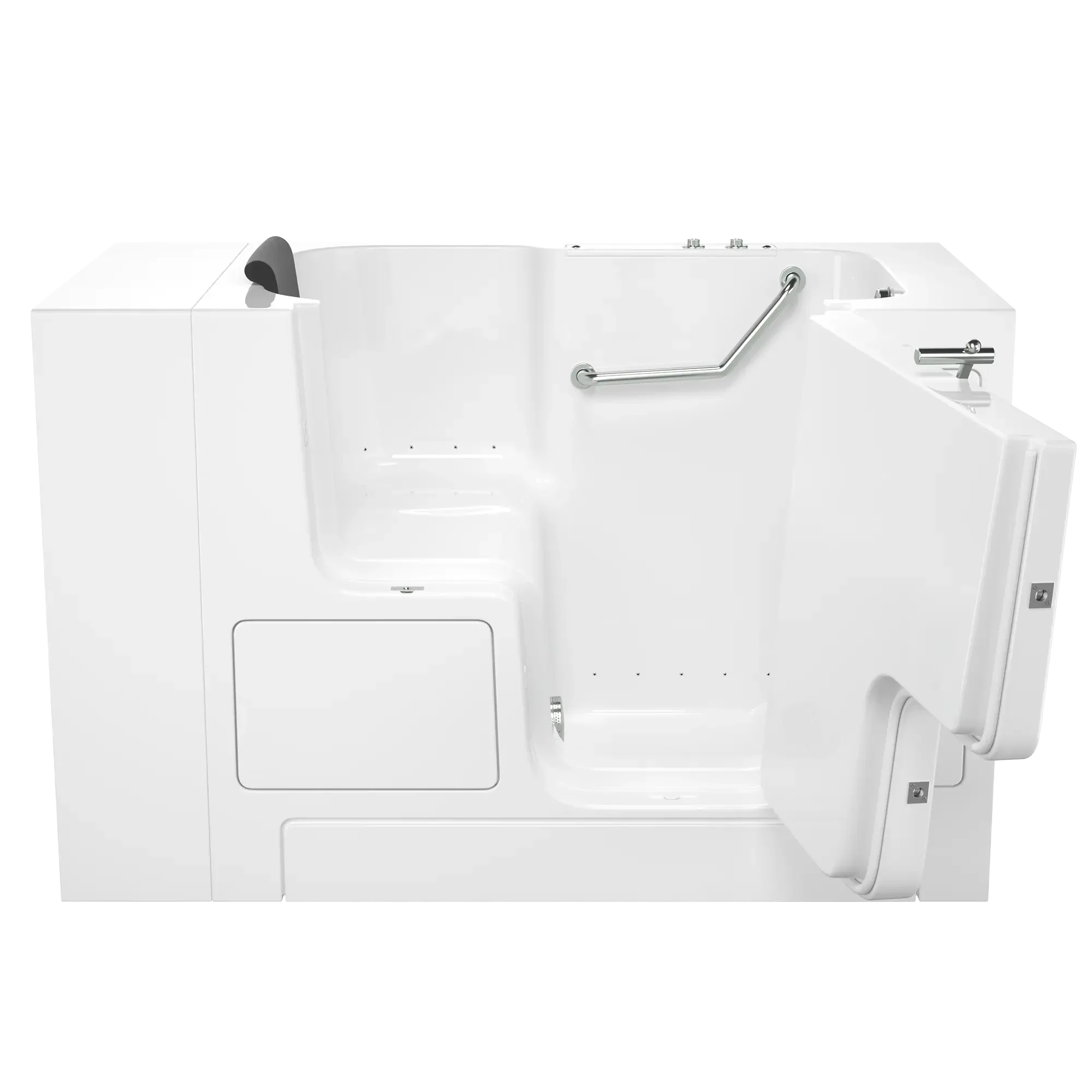 Gelcoat Premium Series 32 x 52 -Inch Walk-in Tub With Air Spa System - Right-Hand Drain - Image 17