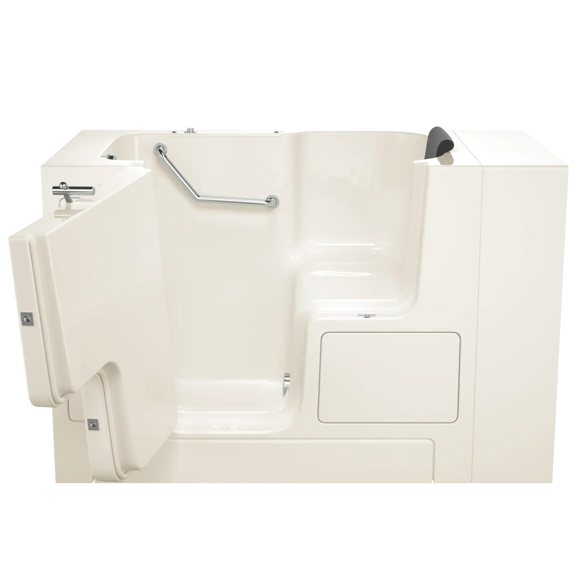 Gelcoat Premium Series 32 x 52 -Inch Walk-in Tub With Soaker System - Left-Hand Drain