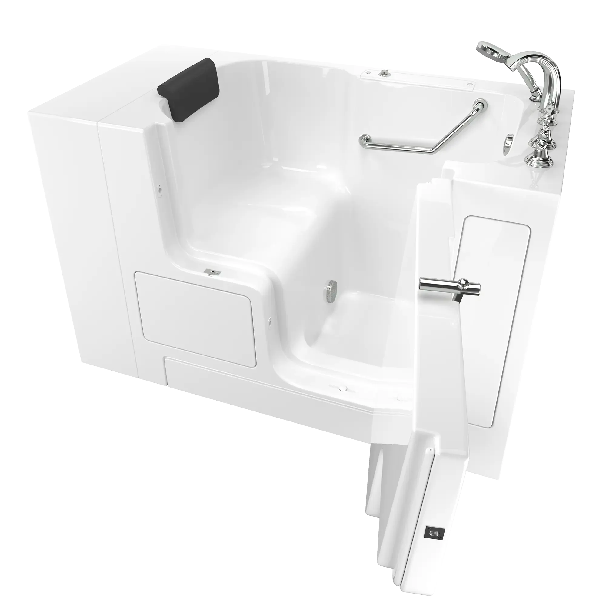 Gelcoat Premium Series 32 x 52 -Inch Walk-in Tub With Soaker System - Right-Hand Drain With Faucet - Image 16