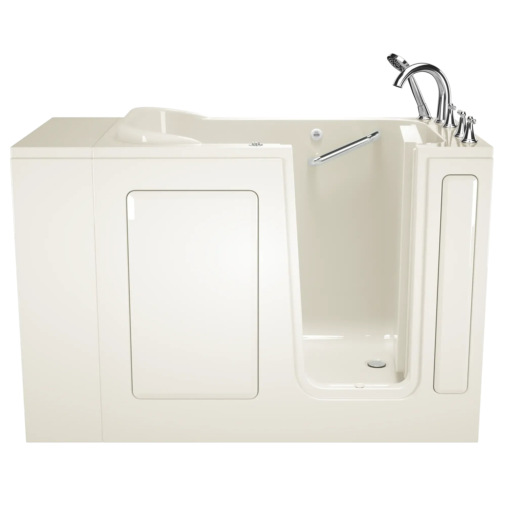 Gelcoat Value Series 28x48-Inch Walk-In Bathtub with Air Spa System Right Hand Door and Drain