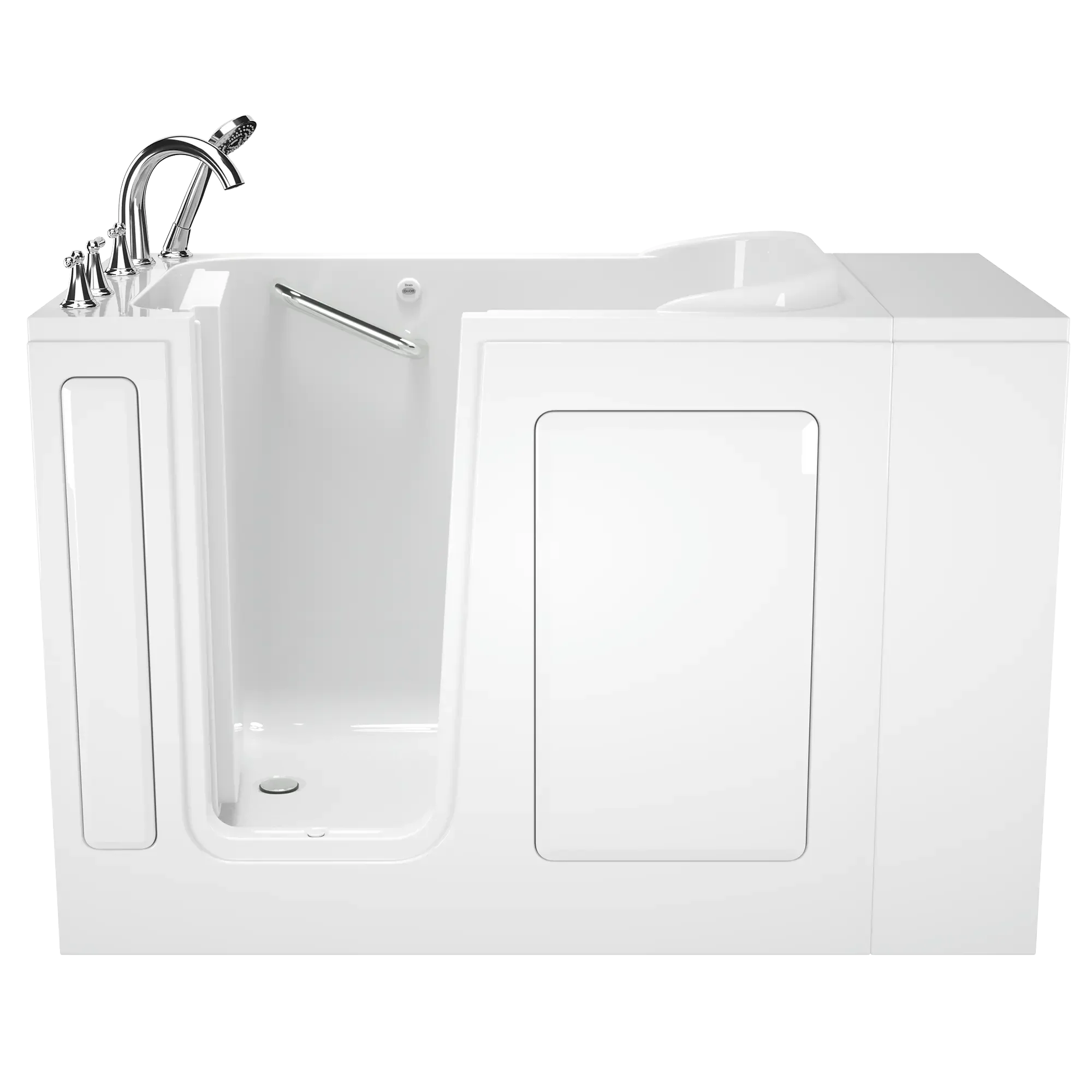 Gelcoat Value Series 28x48-Inch Walk-in Soaking Bathtub Left Hand Door and Drain - Image 2