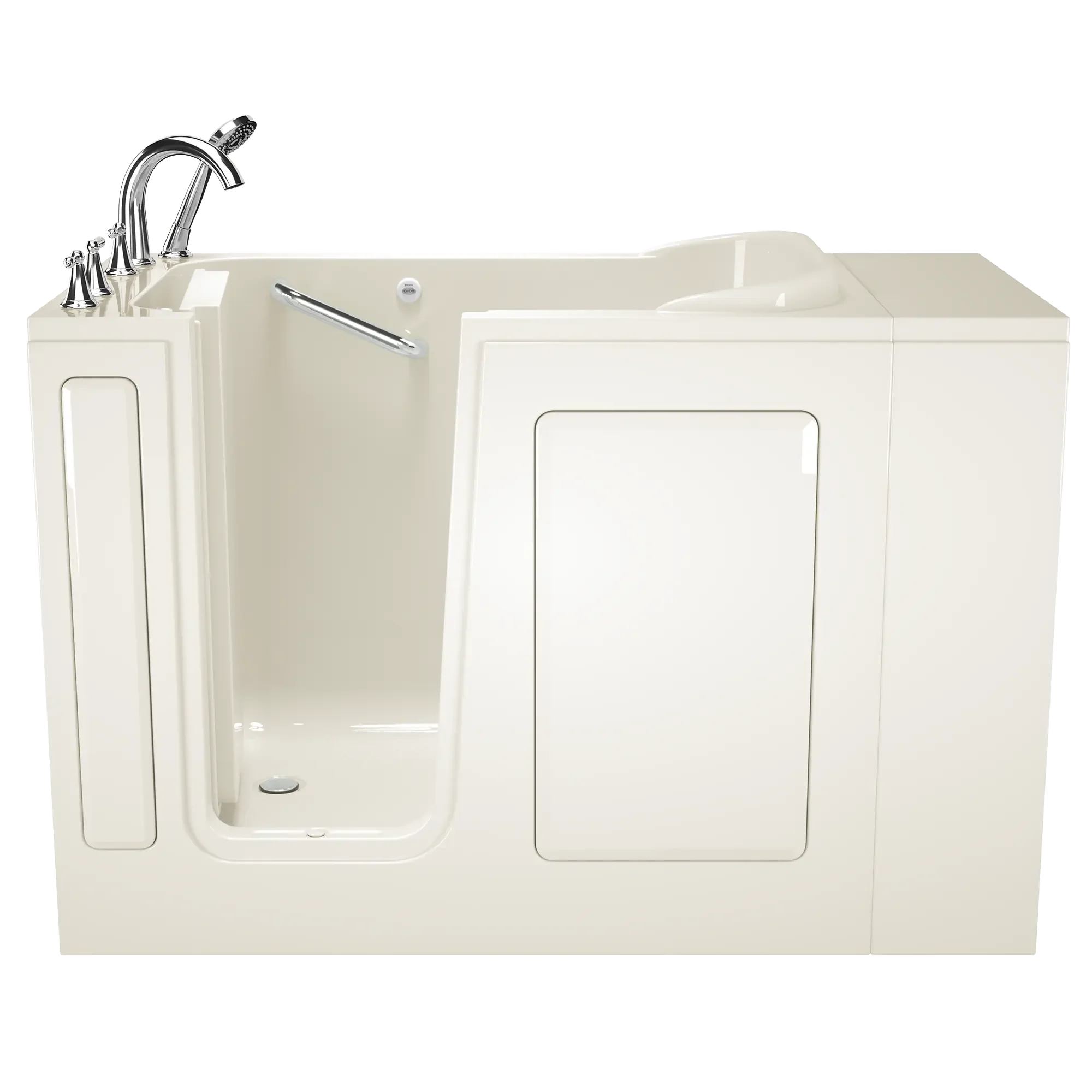 Gelcoat Value Series 28x48-Inch Walk-in Soaking Bathtub Left Hand Door and Drain - Image 4