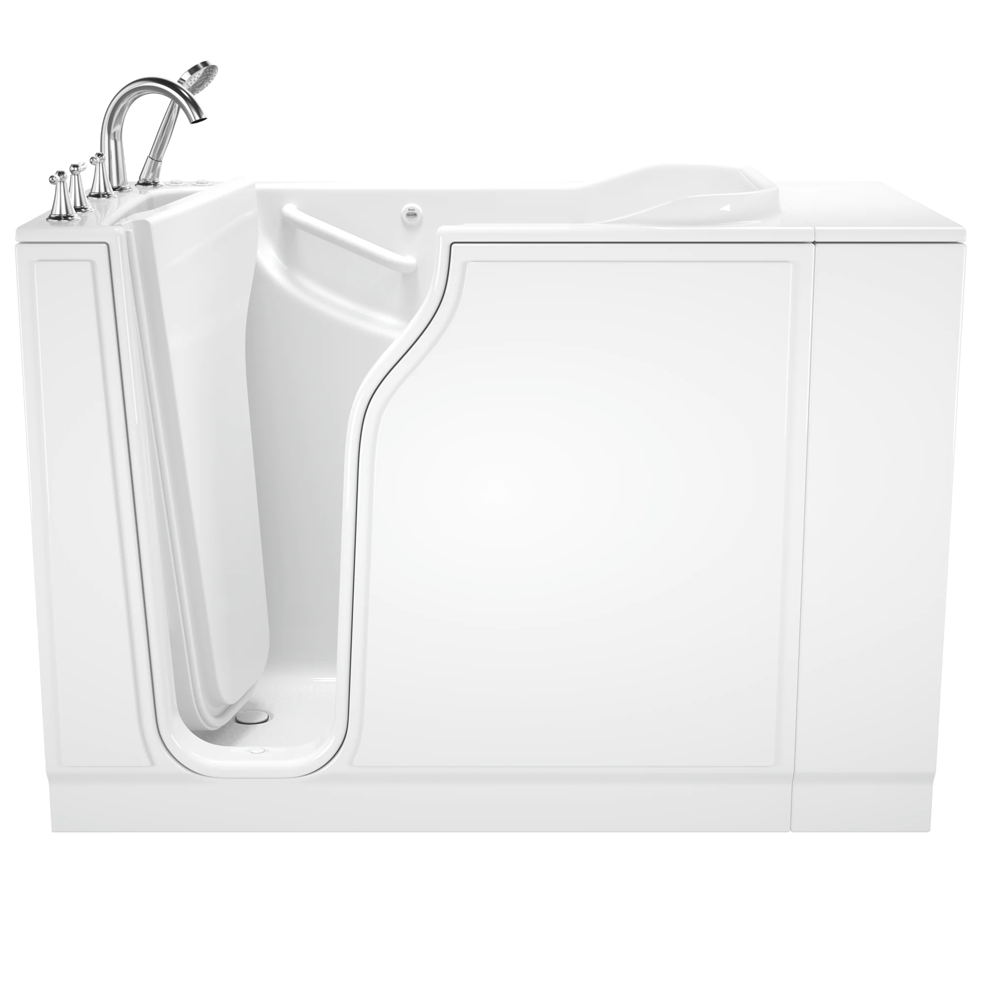 Gelcoat Value Series 30 x 52 -Inch Walk-in Tub With Combination Air Spa and Whirlpool Systems - Left-Hand Drain With Faucet - Image 6
