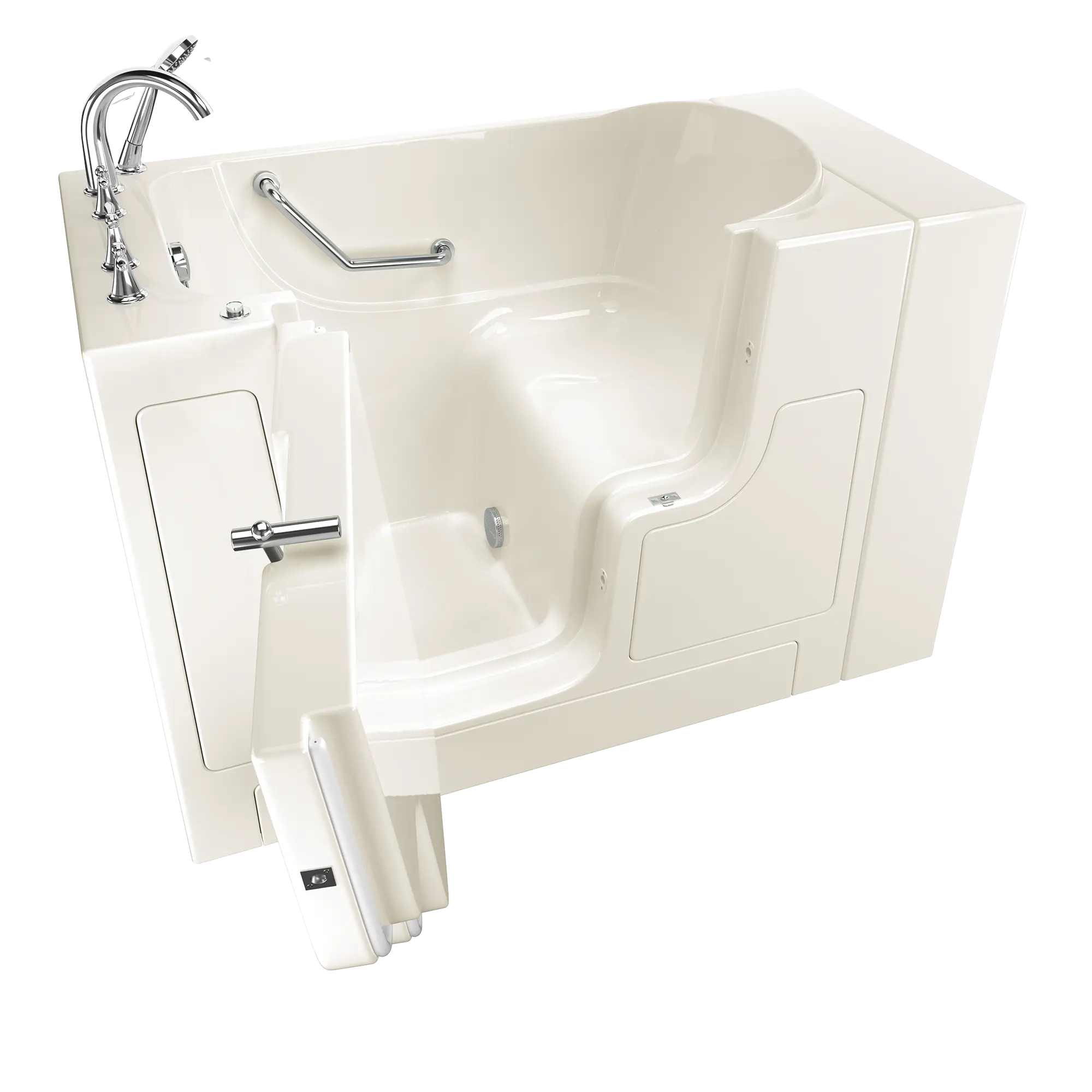 Gelcoat Value Series 30 x 52 -Inch Walk-in Tub With Soaker System - Left-Hand Drain With Faucet - Image 6
