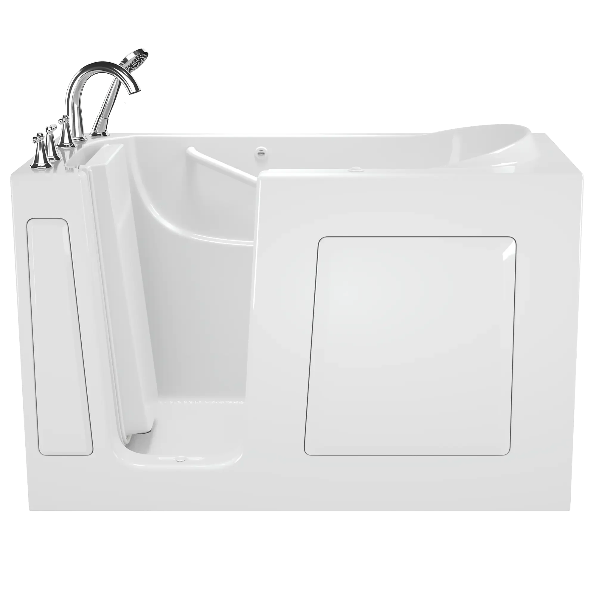 Gelcoat Value Series 30 x 60 -Inch Walk-in Tub With Air Spa System - Left-Hand Drain With Faucet - Image 7