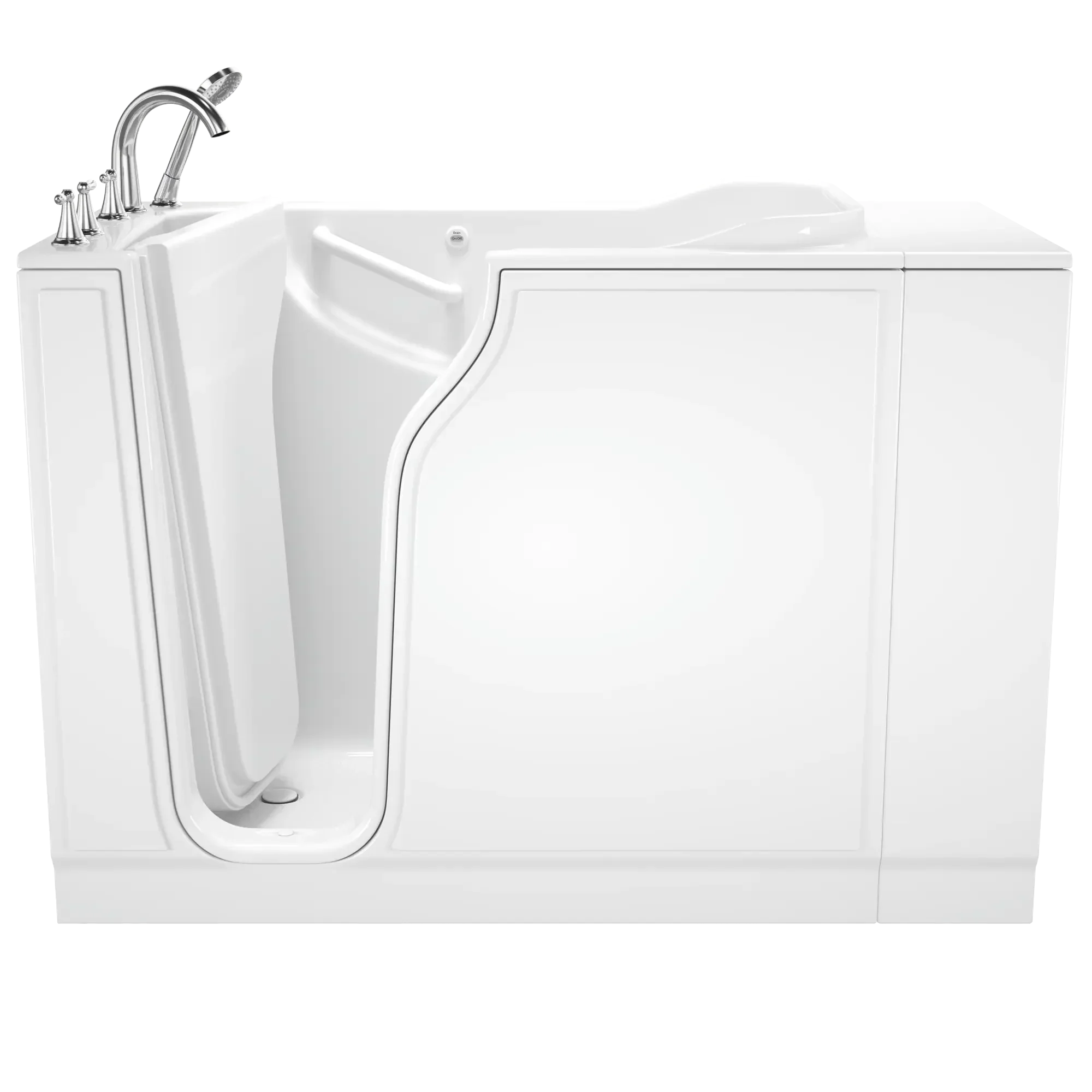 Gelcoat Value Series 30x52 Inch Soaking Walk-In Bathtub - Left Hand Door and Drain - Image 8