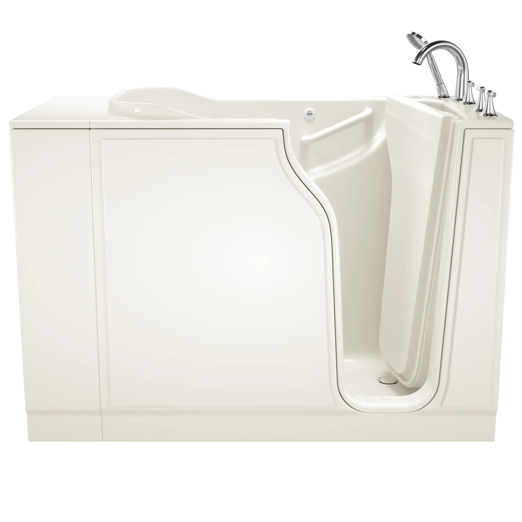 Gelcoat Value Series 30x52 Inch Walk-In Bathtub with Air Spa System - Right Hand Door and Drain