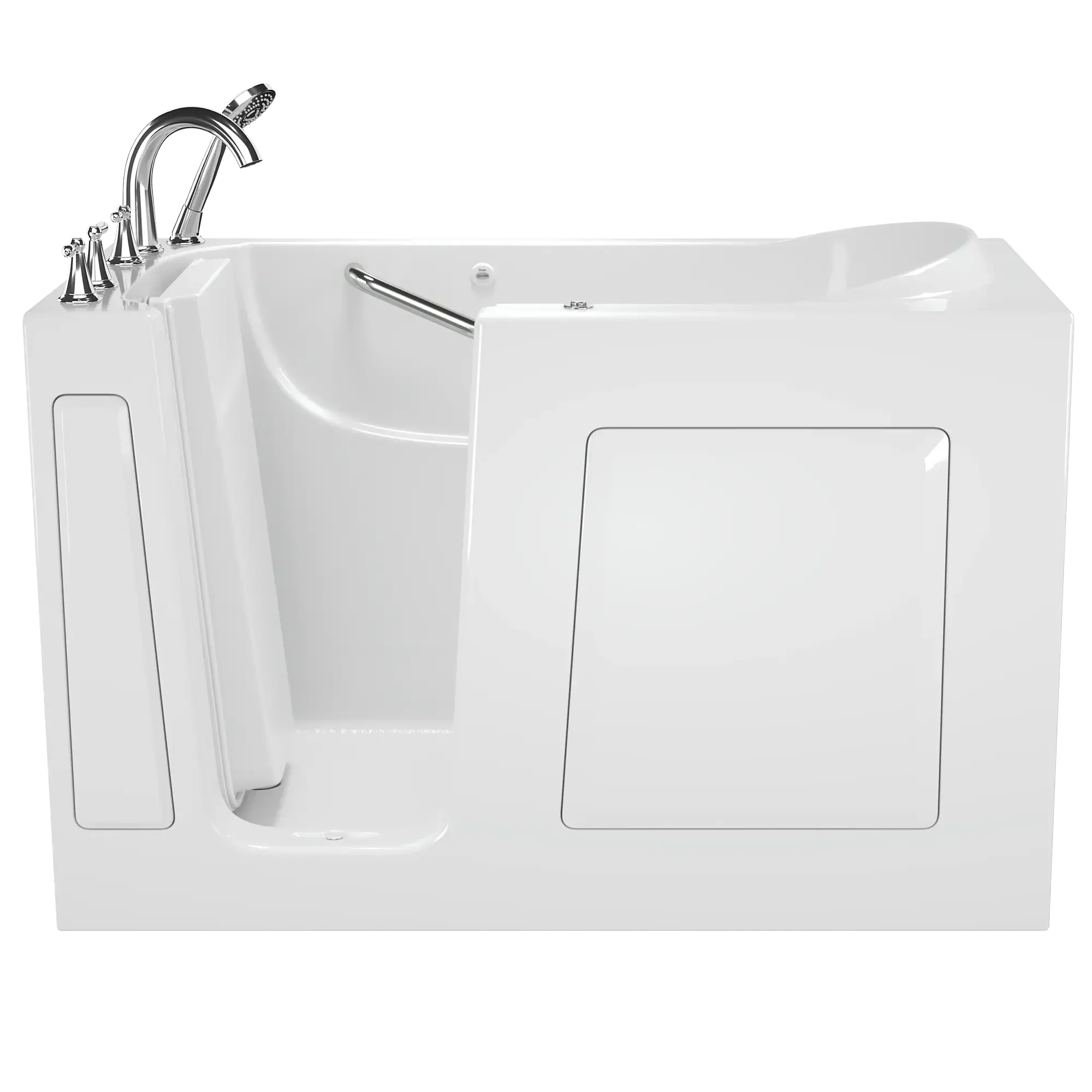Gelcoat Value Series 30x60 Inch Walk-In Bathtub with Air Spa System - Left Hand Door and Drain - Image 5