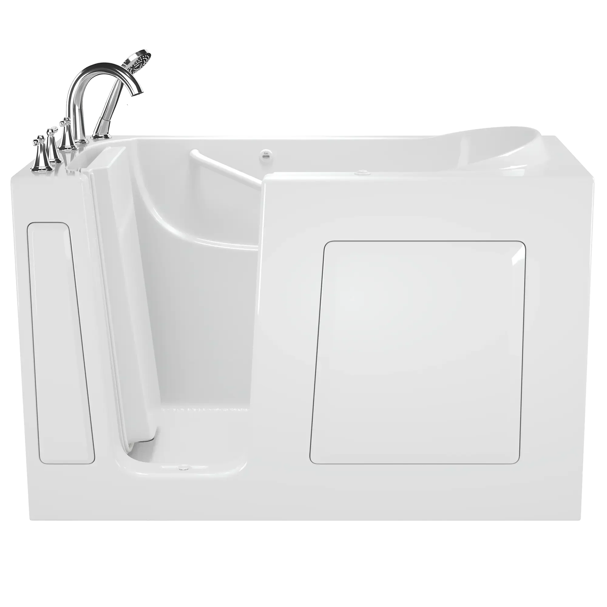 Gelcoat Value Series 30x60 Inch Walk-In Bathtub with Whirlpool Massage System - Left Hand Door and Drain - Image 13