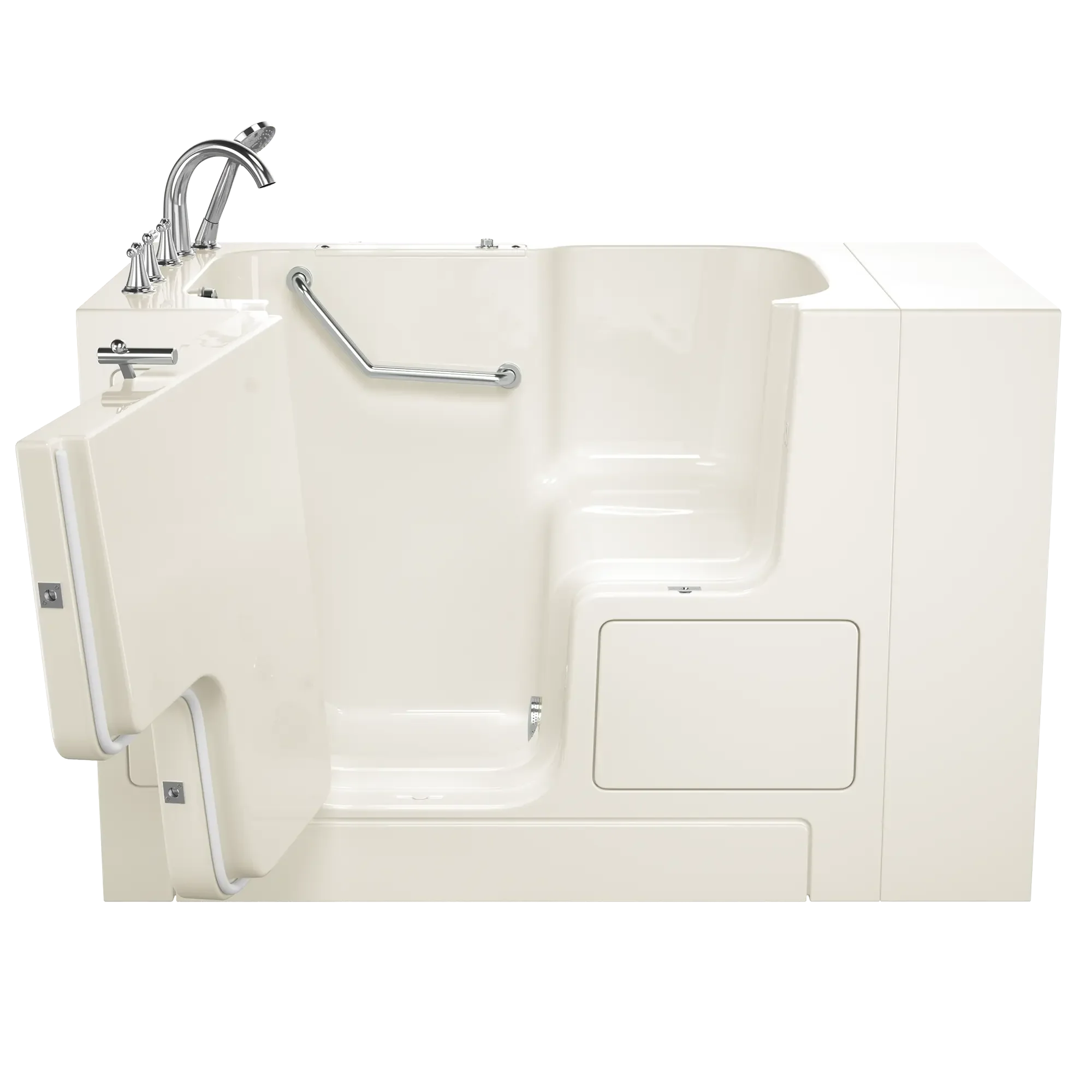 Gelcoat Value Series 32 x 52 -Inch Walk-in Tub With Soaker System - Left-Hand Drain With Faucet - Image 6