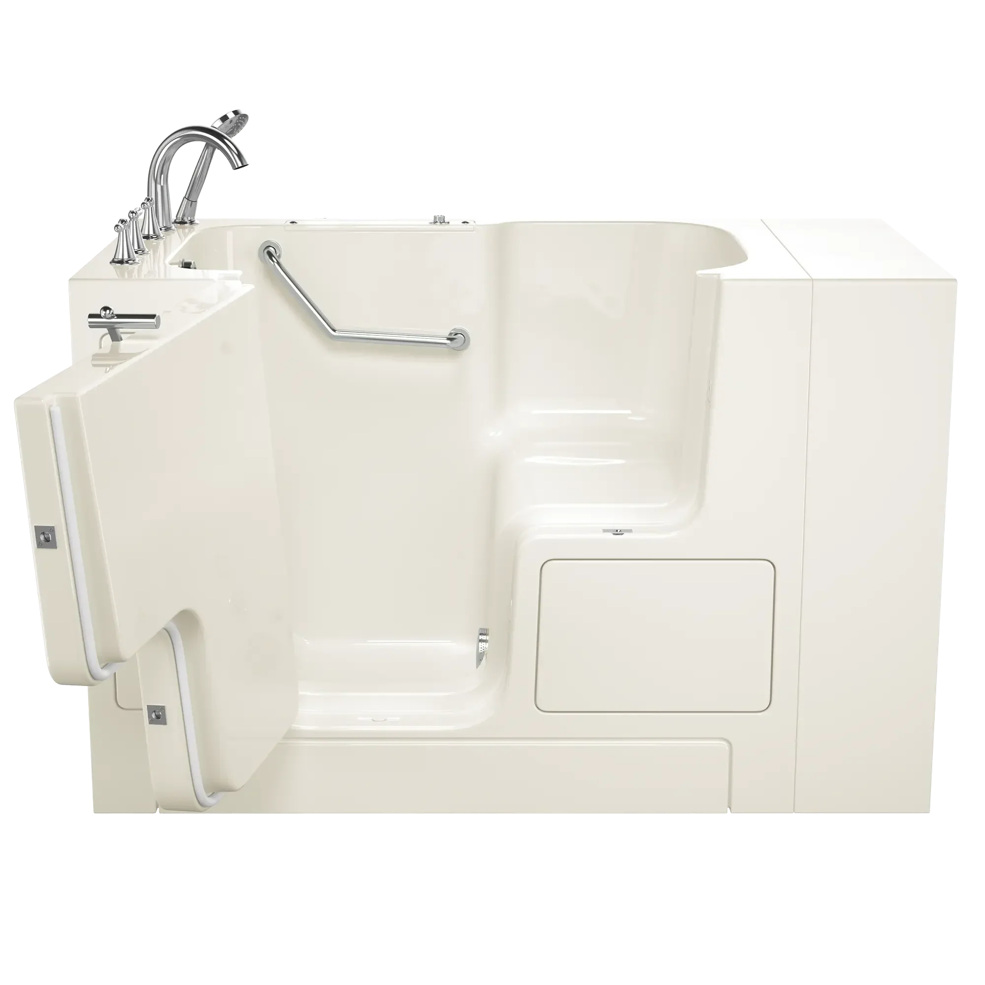 Gelcoat Value Series 32 x 52 -Inch Walk-in Tub With Soaker System - Left-Hand Drain With Faucet - Image 8