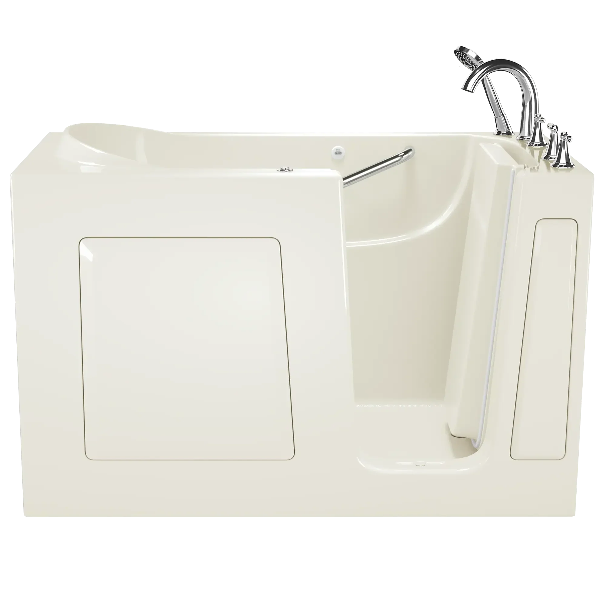 Gelcoat Value Series 60x30-Inch Walk-In Bathtub with Whirlpool Massage System - Right Hand Door and Drain - Image 9