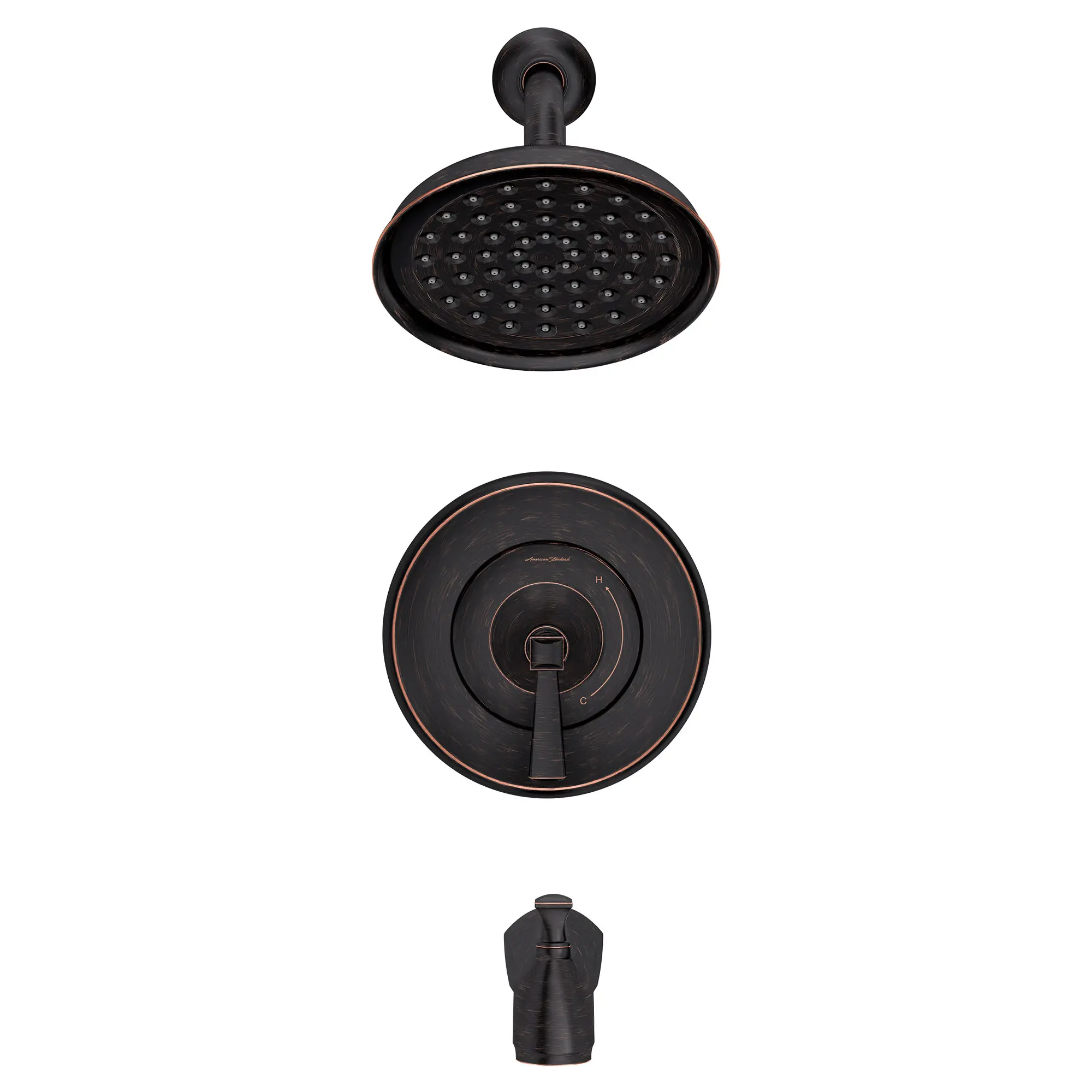 Glenmere 1.8 gpm/6.8 L/min Tub and Shower Trim Kit With Water-Saving Showerhead, Double Ceramic Pressure Balance Cartridge With Lever Handle - Image 29