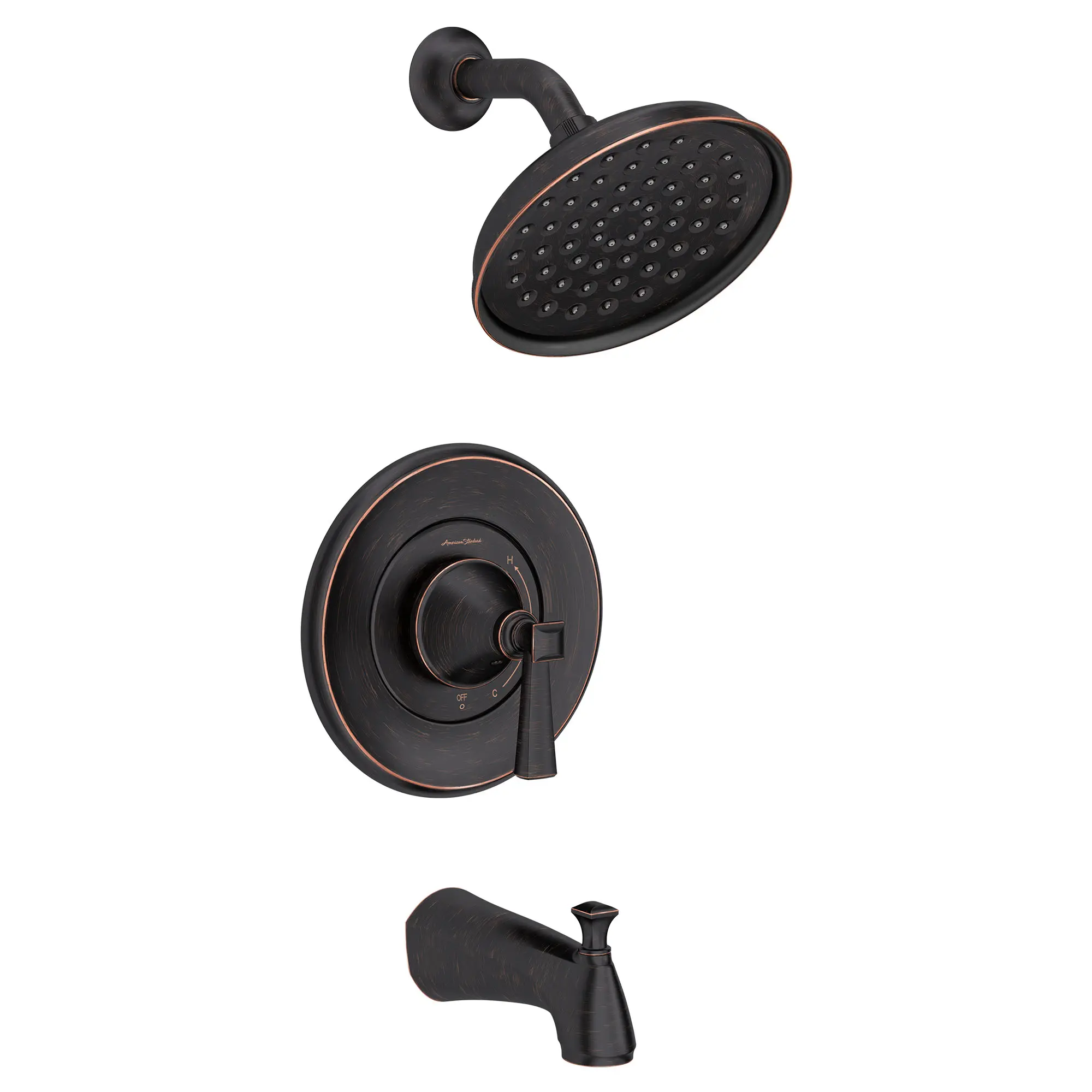Glenmere 1.8 gpm/6.8 L/min Tub and Shower Trim Kit With Water-Saving Showerhead, Double Ceramic Pressure Balance Cartridge With Lever Handle - Image 30