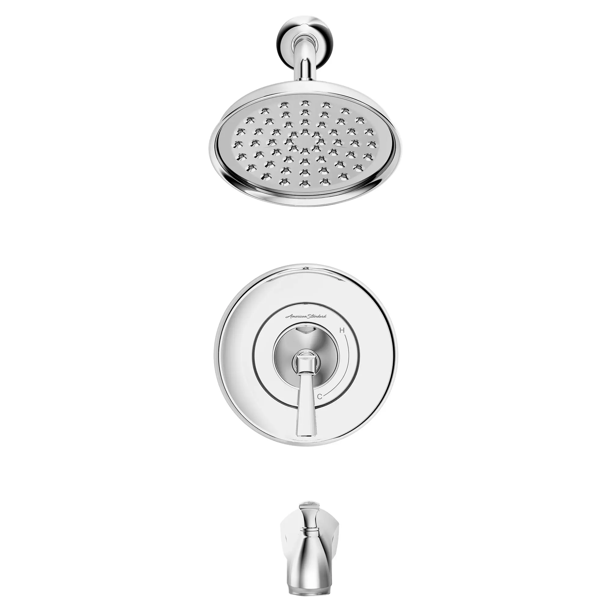 Glenmere 2.5 gpm/6.8 L/min Tub and Shower Trim Kit With Showerhead, Double Ceramic Pressure Balance Cartridge - Image 24