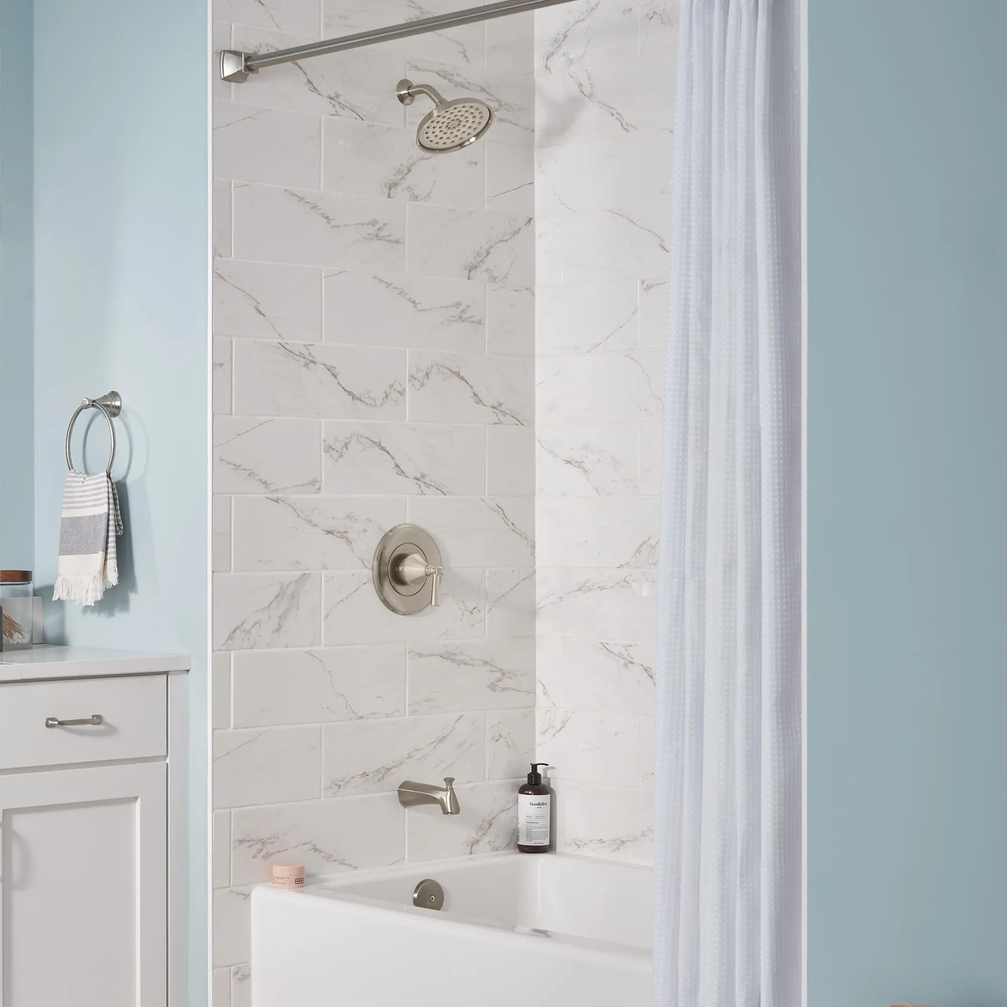 Glenmere 2.5 gpm/6.8 L/min Tub and Shower Trim Kit With Showerhead, Double Ceramic Pressure Balance Cartridge - Image 34