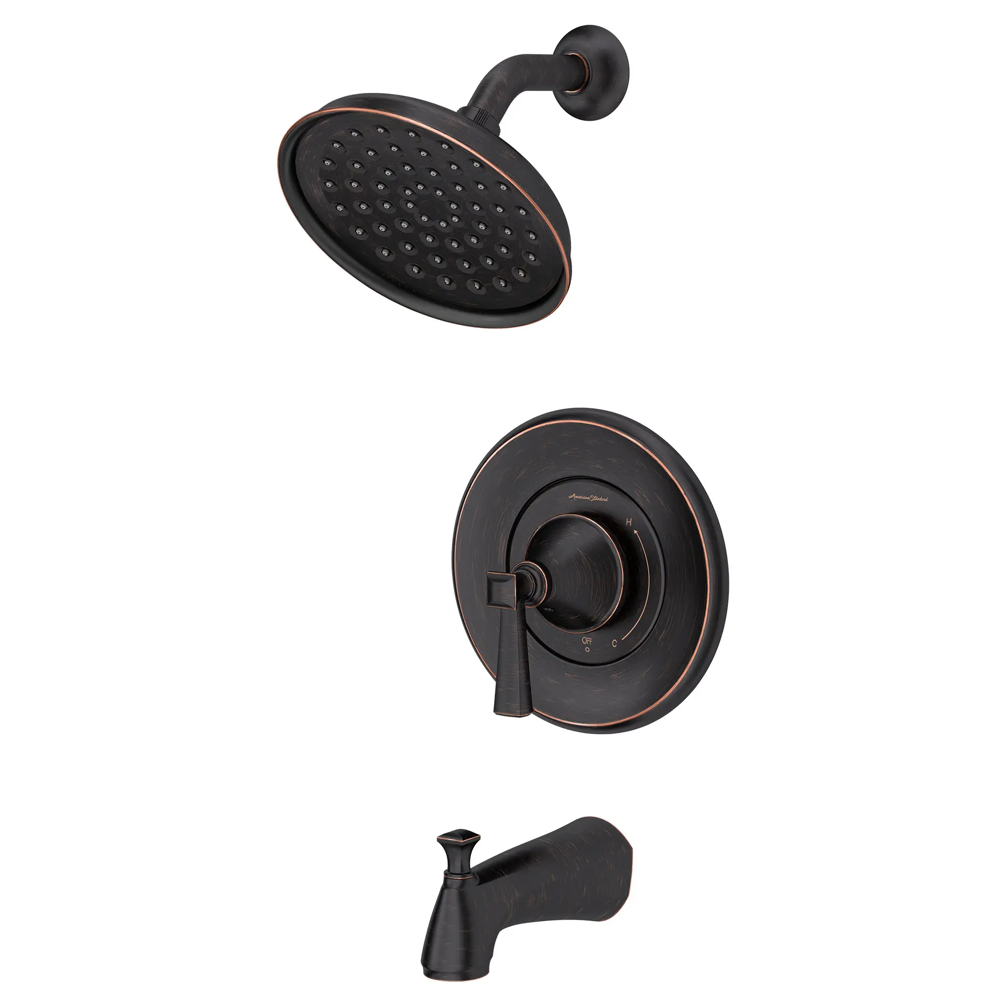 Glenmere 2.5 gpm/6.8 L/min Tub and Shower Trim Kit With Showerhead, Double Ceramic Pressure Balance Cartridge - Image 37