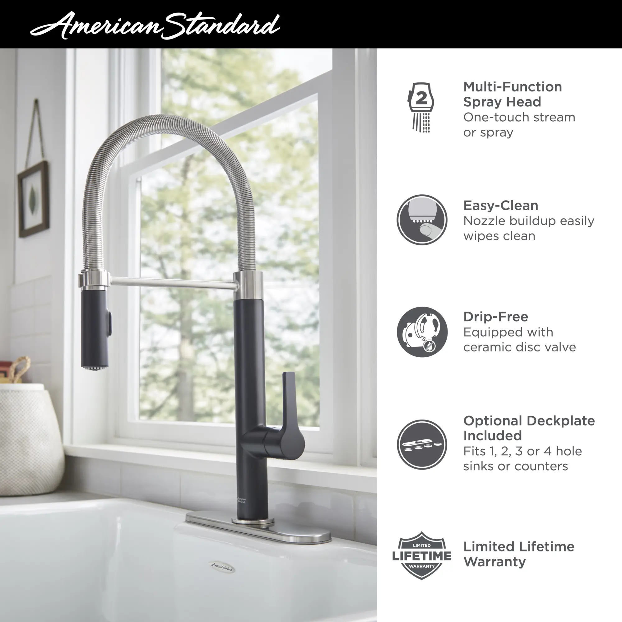 Grayson Semi-Professional Single-Handle Kitchen Faucet - Image 21