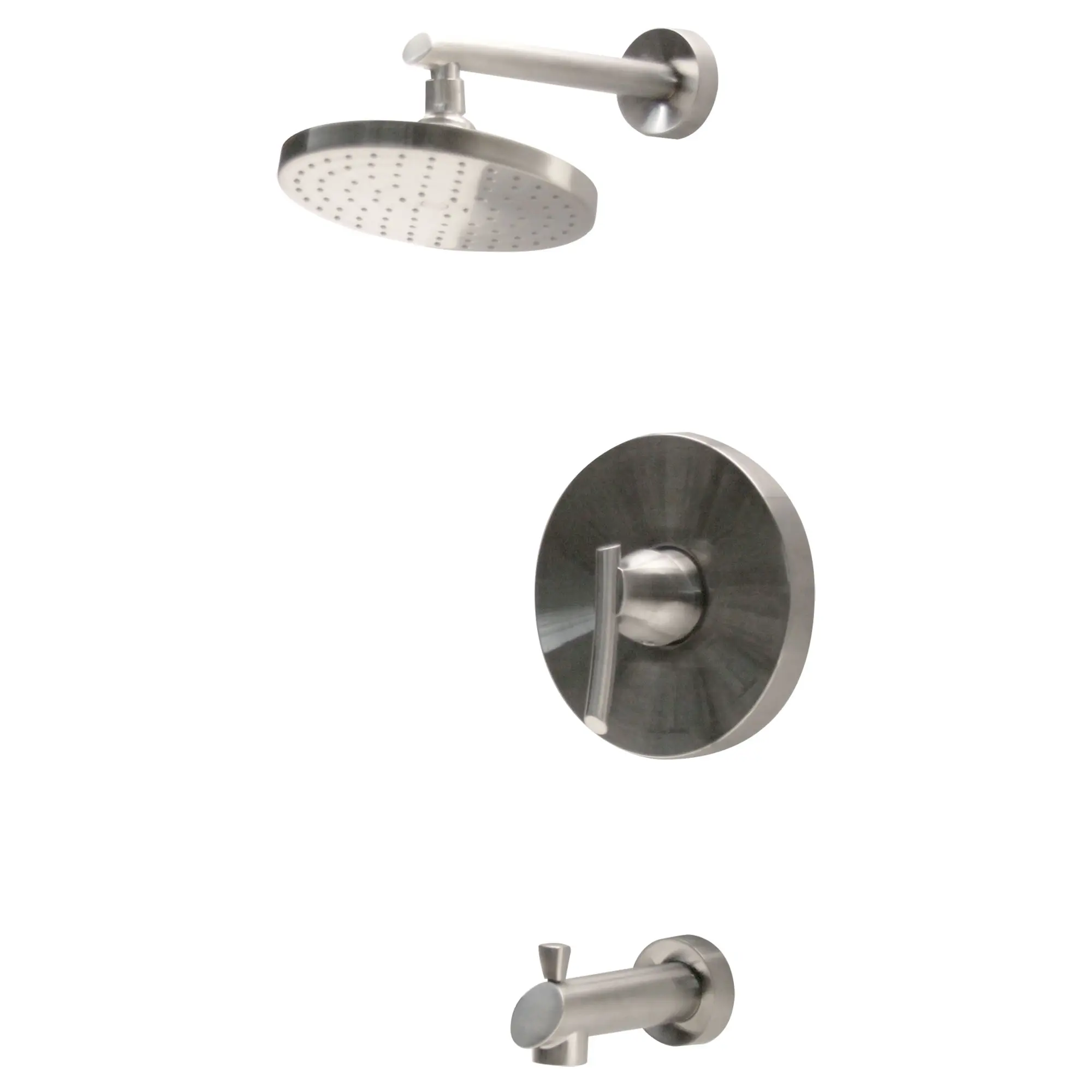 Green Tea 2.5 GPM Tub and Shower Trim Kit with Rain Showerhead and Lever Handle - Image 4