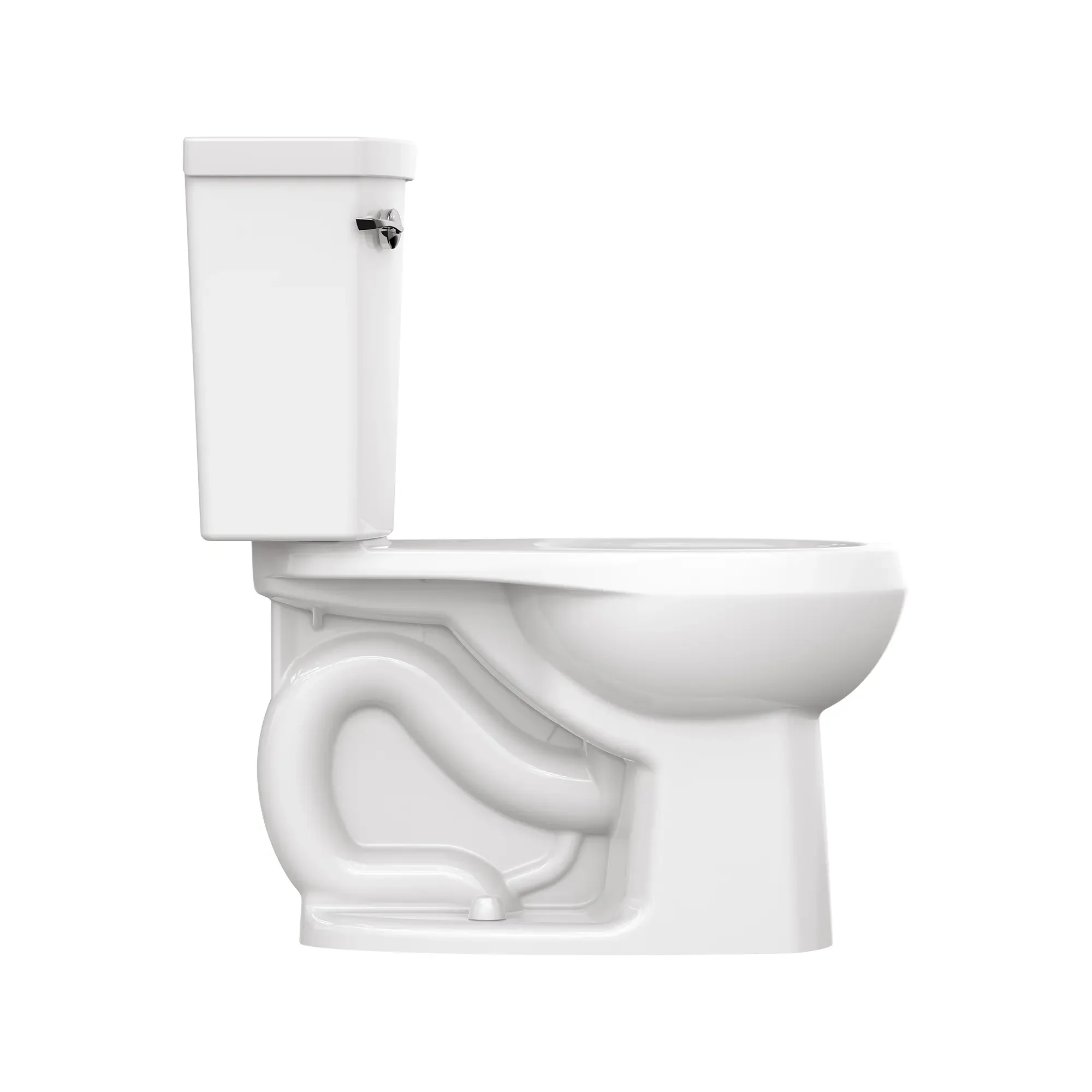 H2Optimum® Two-Piece 1.1 gpf/4.2 Lpf Standard Height Round Front Toilet Less Seat - Image 6