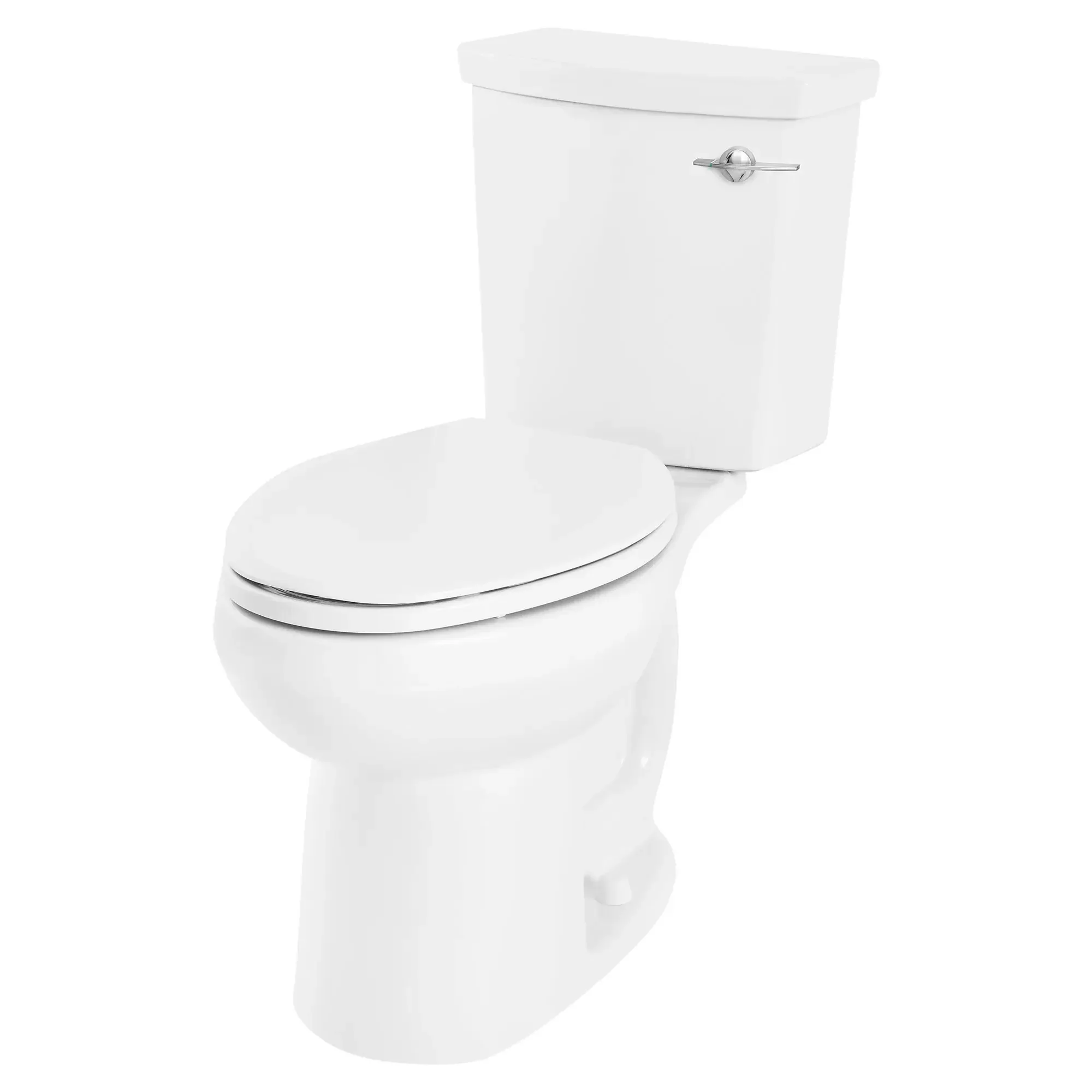 H2Option® ADA Two-Piece Dual Flush 1.28 gpf/4.8 Lpf and 0.92 gpf/3.5 Lpf Chair Height Right-Hand Trip Lever Elongated Toilet Less Seat - Image 19