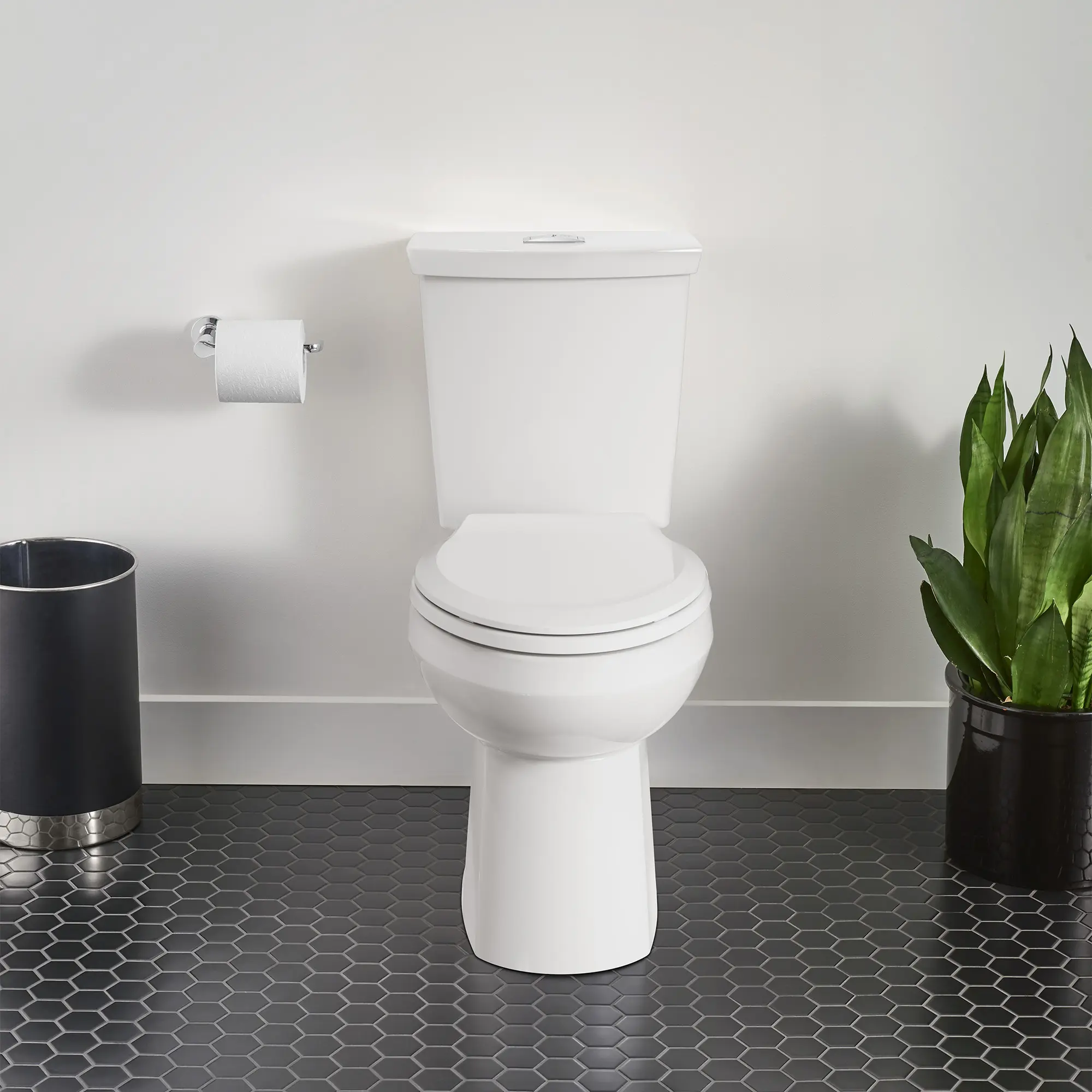 H2Option® Two-Piece Dual Flush 1.28 gpf/4.8 Lpf and 0.92 gpf/3.5 Lpf Chair Height Elongated Toilet With Seat and Wax Ring - Image 9