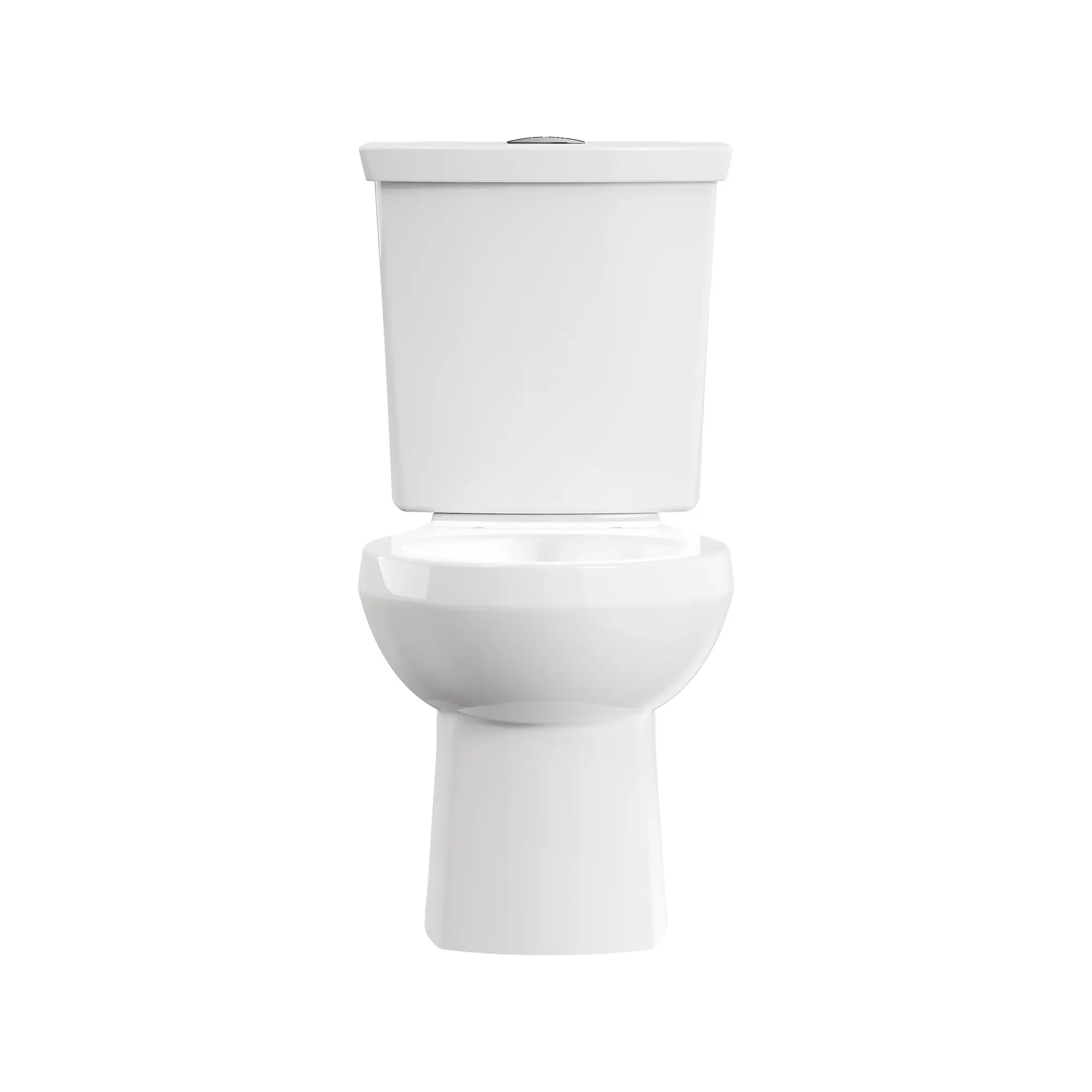 H2Option® Two-Piece Dual Flush 1.28 gpf/4.8 Lpf and 0.92 gpf/3.5 Lpf Standard Height Round Front Toilet Less Seat - Image 2