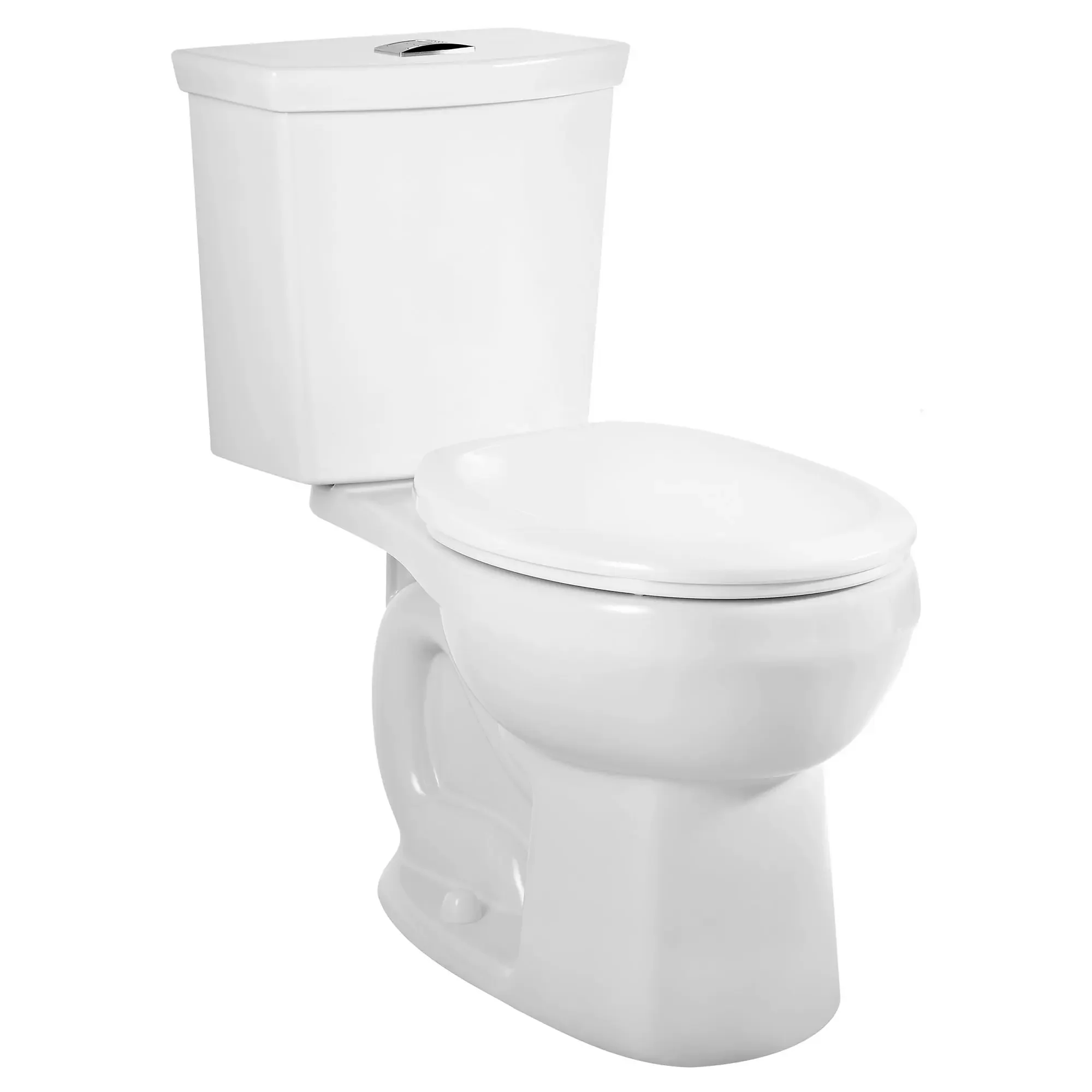 H2Option® Two-Piece Dual Flush 1.28 gpf/4.8 Lpf and 0.92 gpf/3.5 Lpf Standard Height Round Front Toilet Less Seat - Image 5