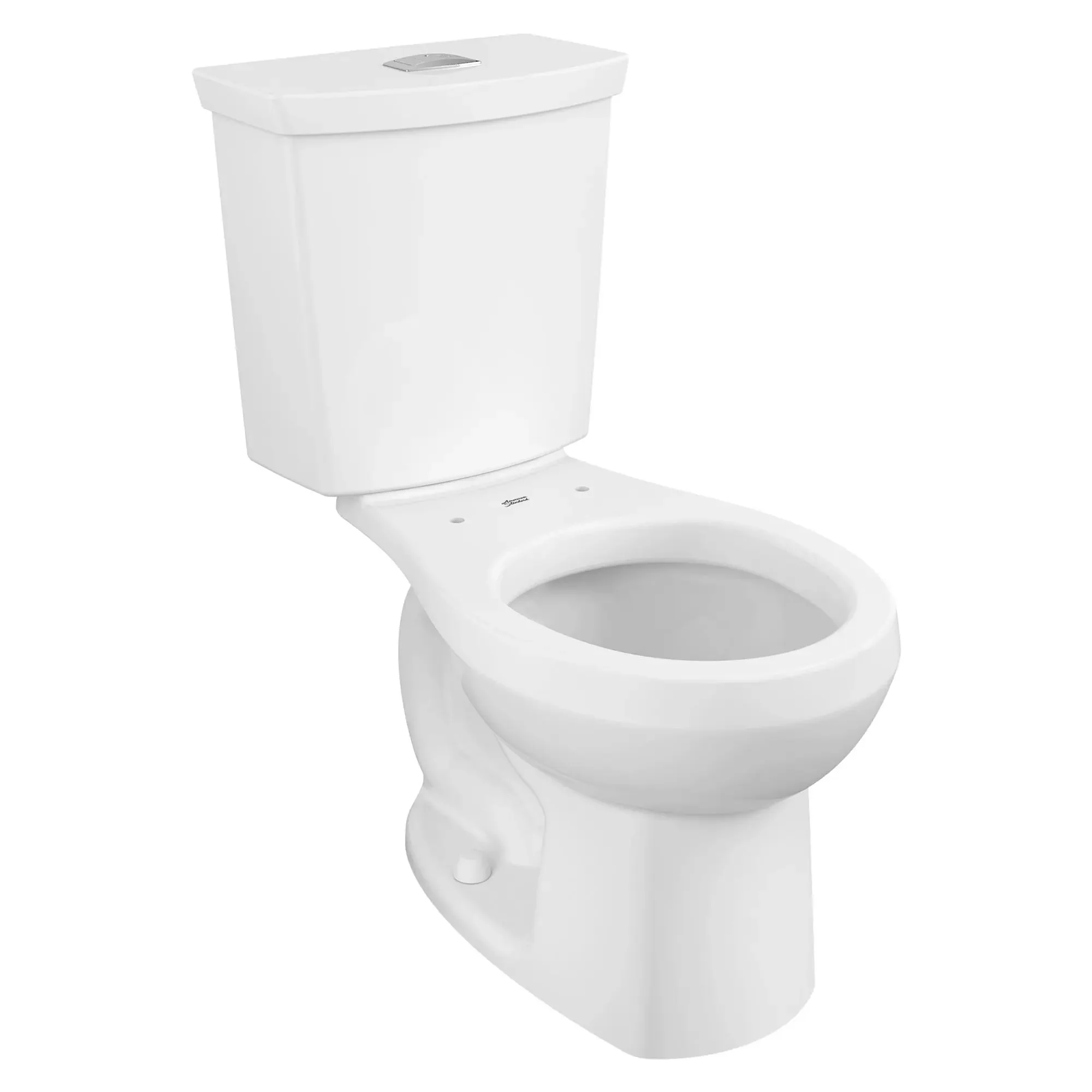 H2Option® Two-Piece Dual Flush 1.28 gpf/4.8 Lpf and 0.92 gpf/3.5 Lpf Standard Height Round Front Toilet With Liner Less Seat - Image 2