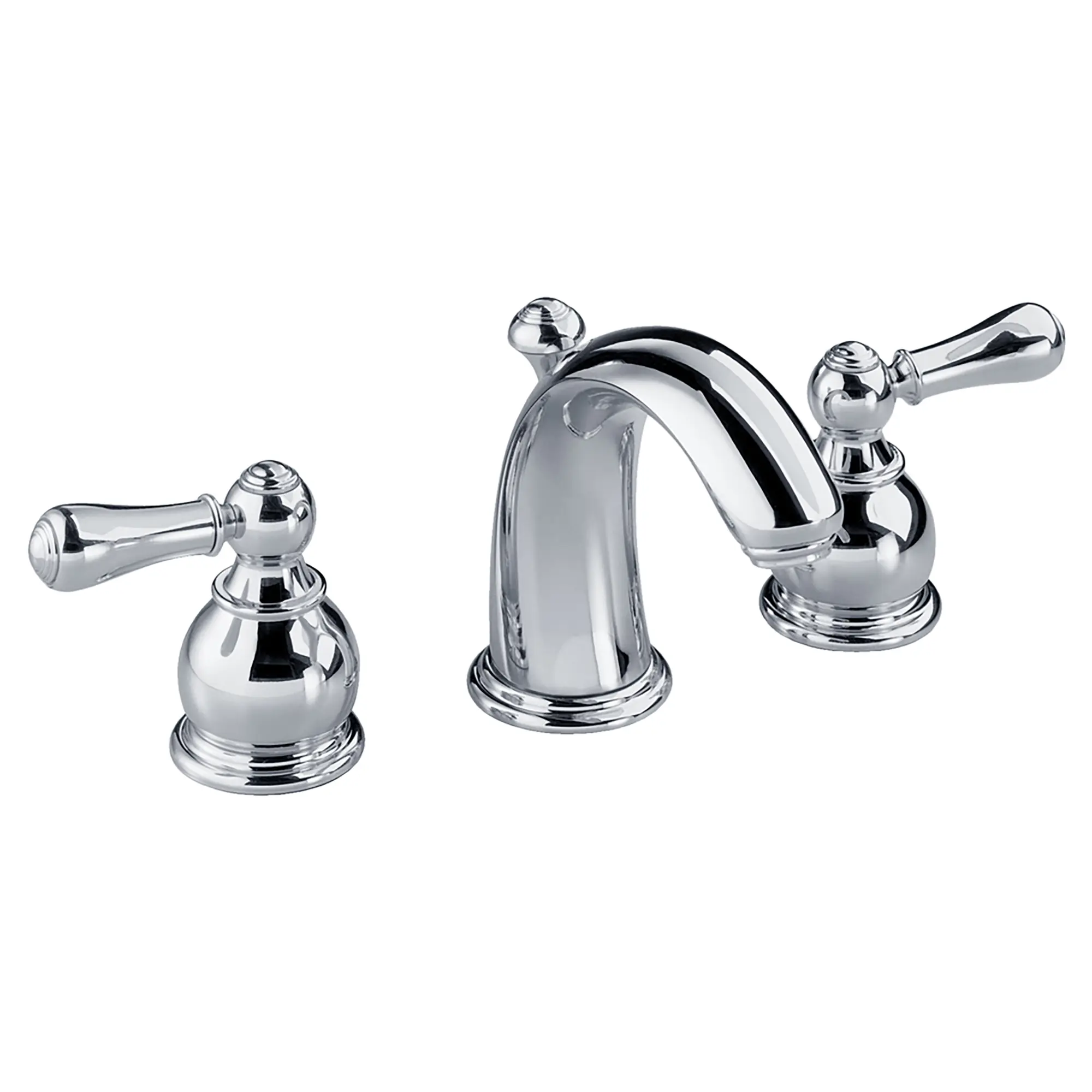 Hampton 2-Handle 8 Inch Widespread High-Arc Bathroom Faucet